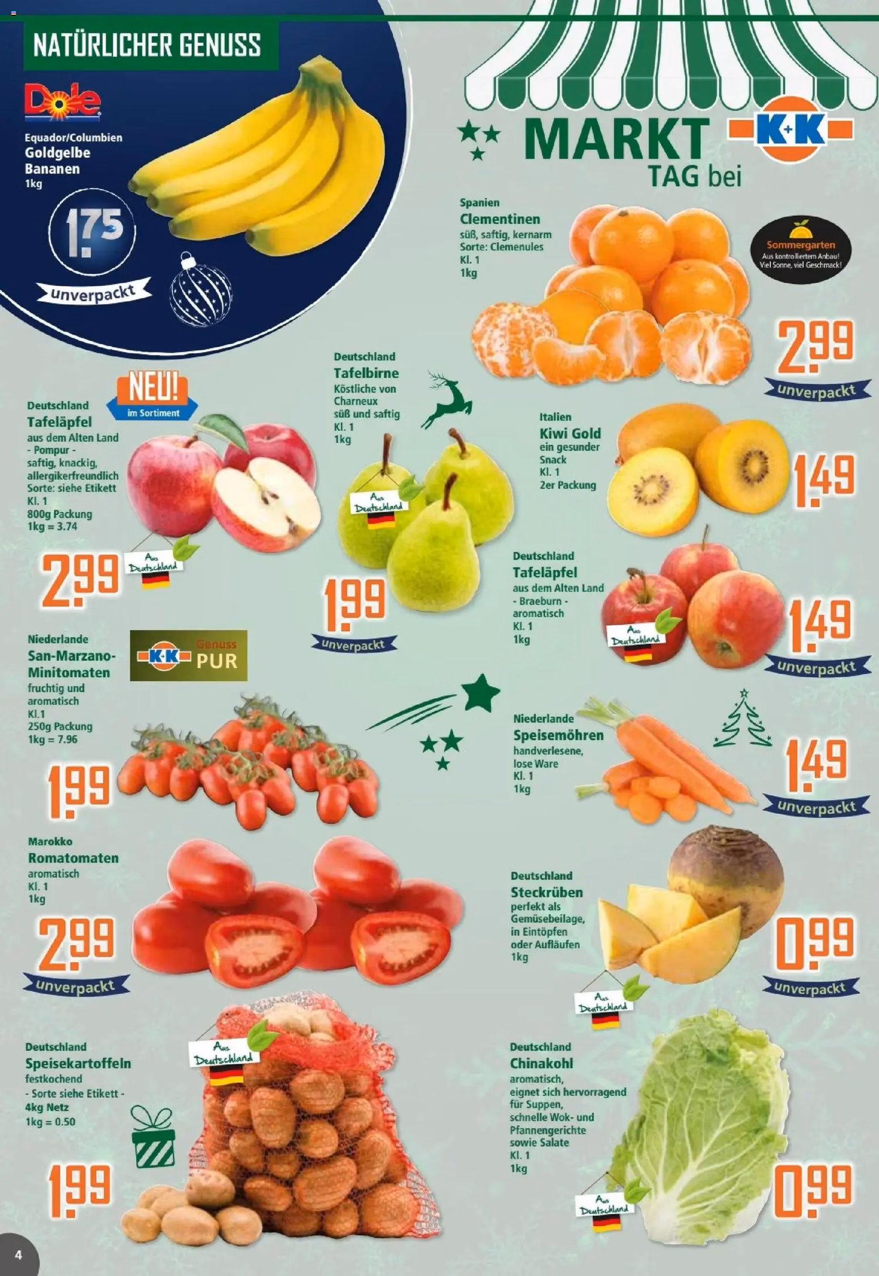 Klaas & Kock Prospekt - Gültiger Prospekt ab 08.12.2025, Seite 4 von insgesamt 12
