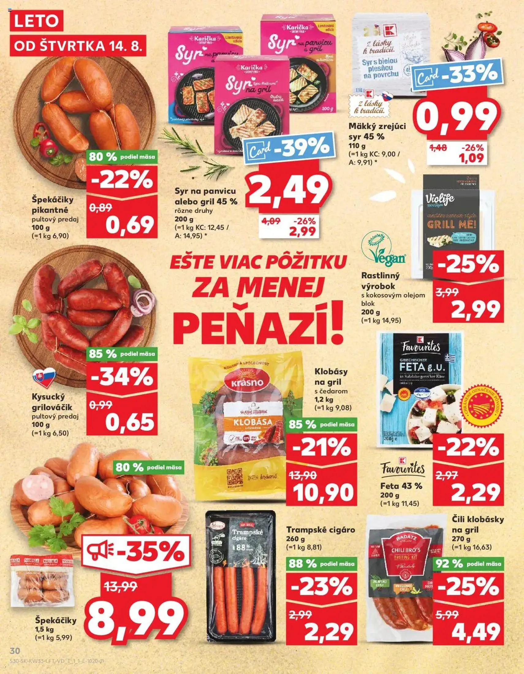 Kaufland Bratislava-Dúbravka - platný leták od 14.08.2025 strana 30 z 76