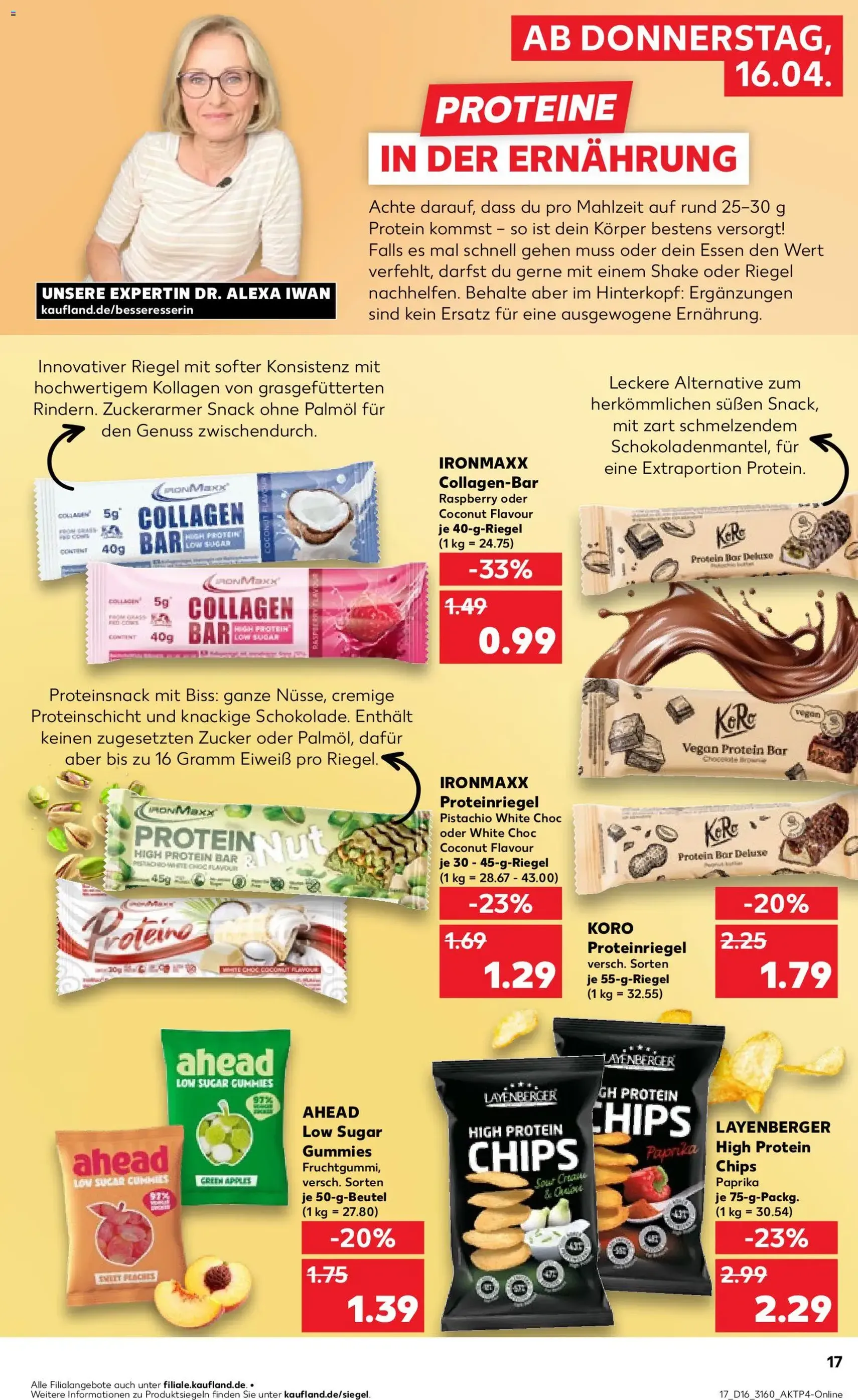 Kaufland Prospekt - Gültiger Prospekt ab 16.04.2026, Seite 17 von insgesamt 58