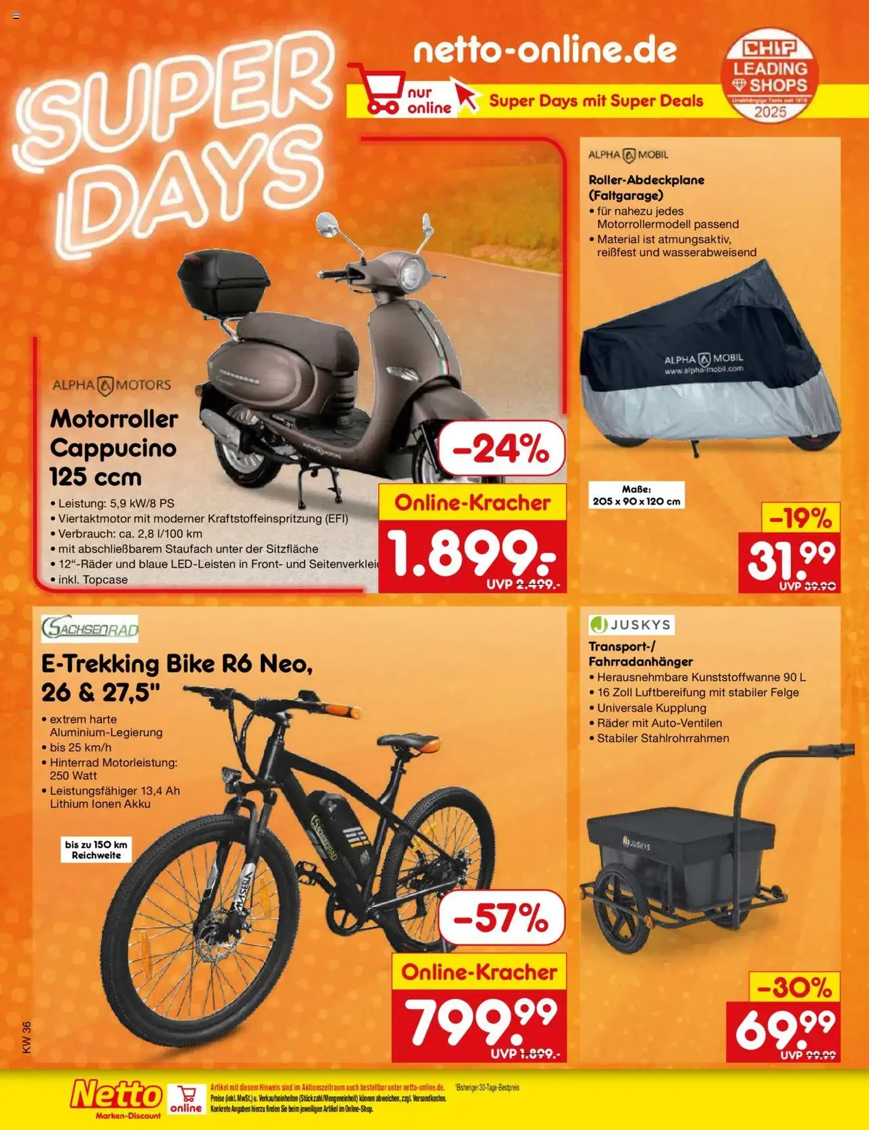 Netto Marken-Discount Prospekt - Gültiger Prospekt ab 01.09.2025, Seite 46 von insgesamt 65 Netto Marken-Discount Prospekt - Gültiger Prospekt ab 01.09.2025, Seite 46 von insgesamt 65