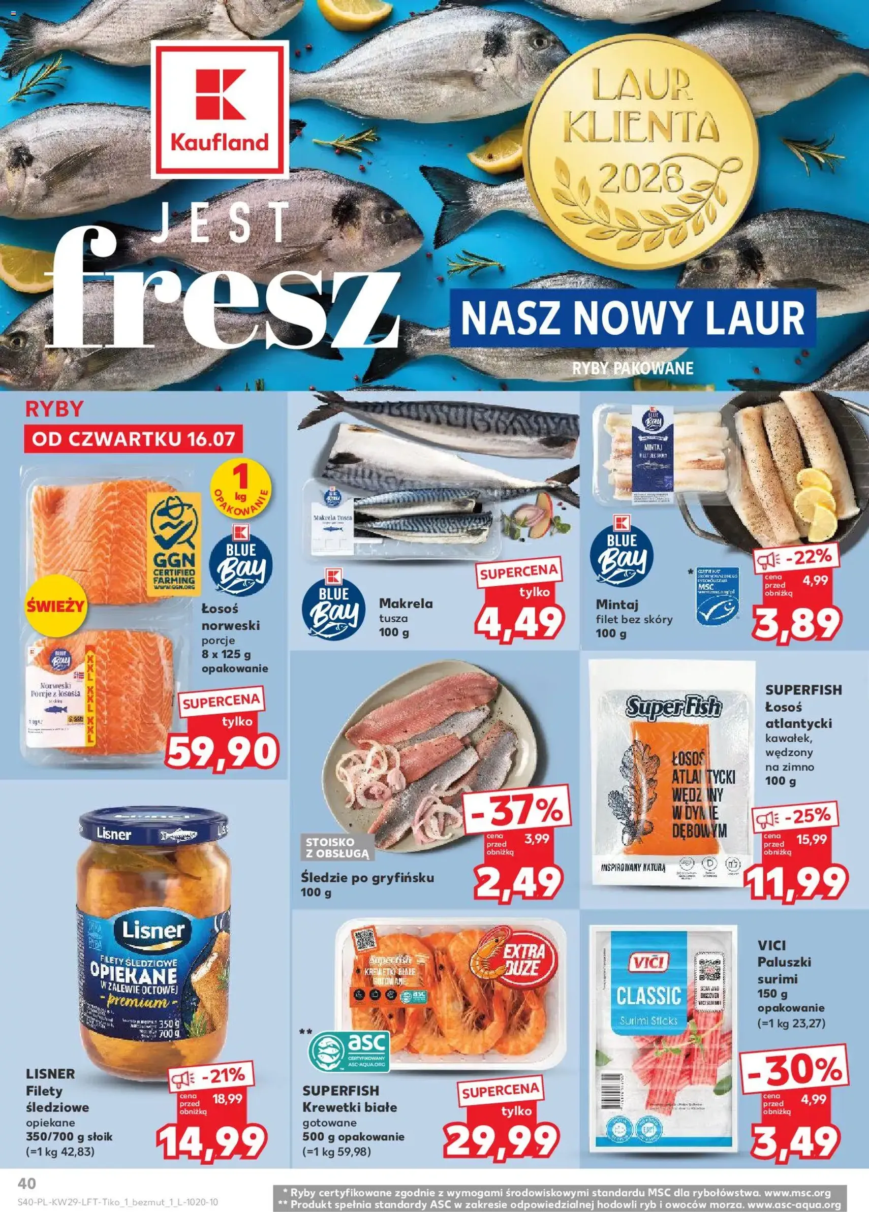 Kaufland gazetka - ważny gazetka od 16.07.2026 strona 40 z 70
