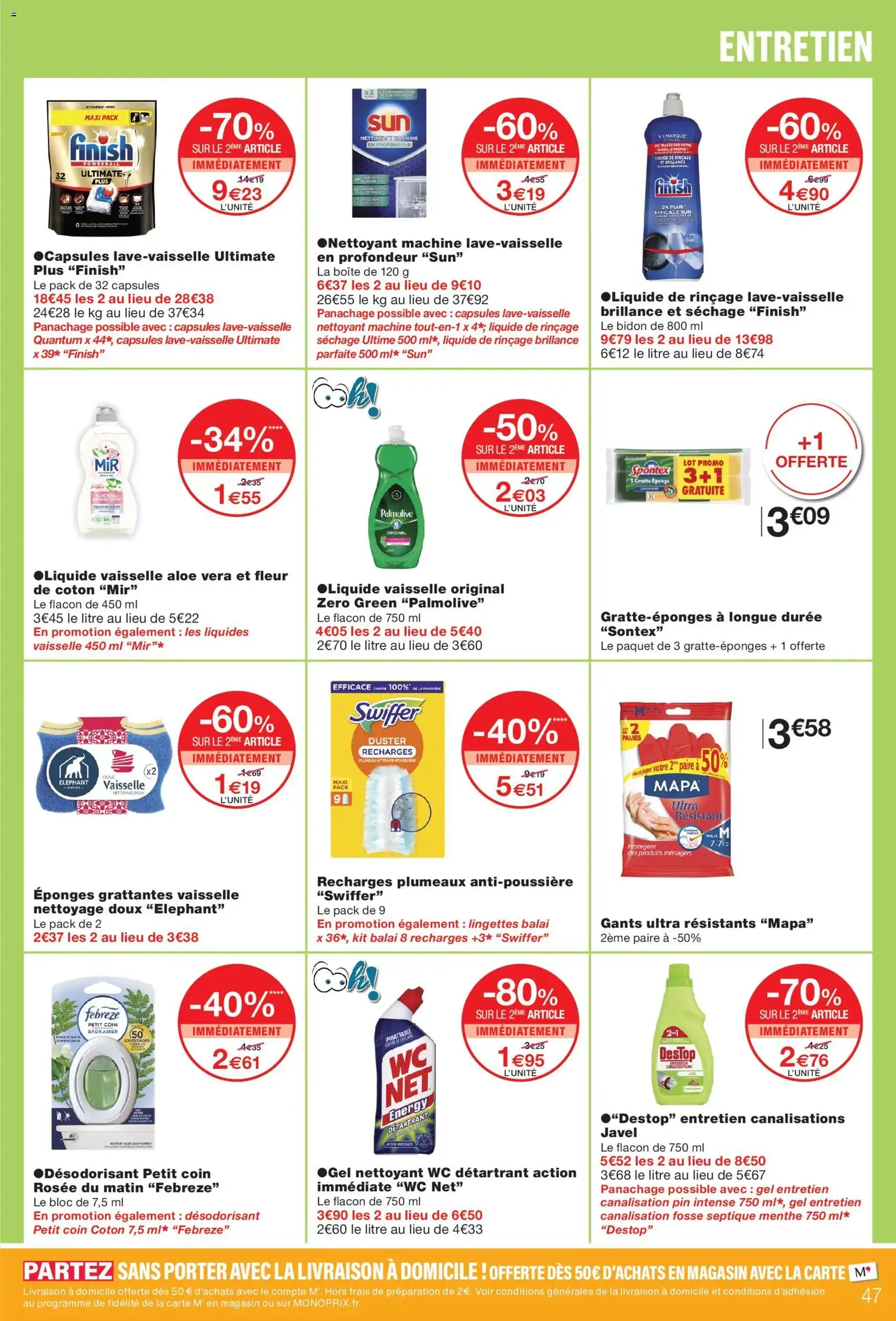 Monoprix catalogue - brochure valable à partir du 30/06/2026, page 47 sur 58