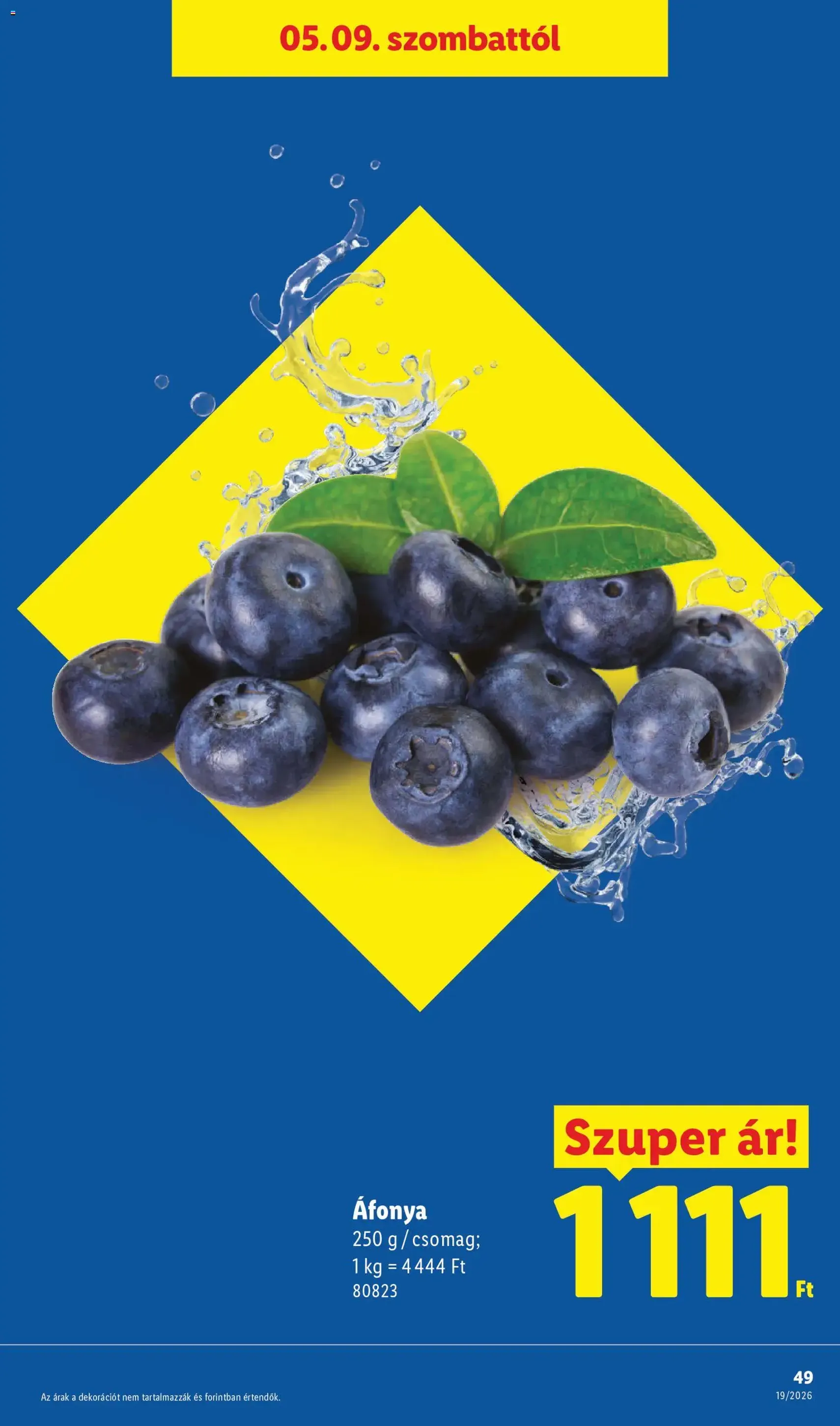 Lidl akciós újság - 2026.05.07. érvényes szórólap 49 oldal 76 oldalból