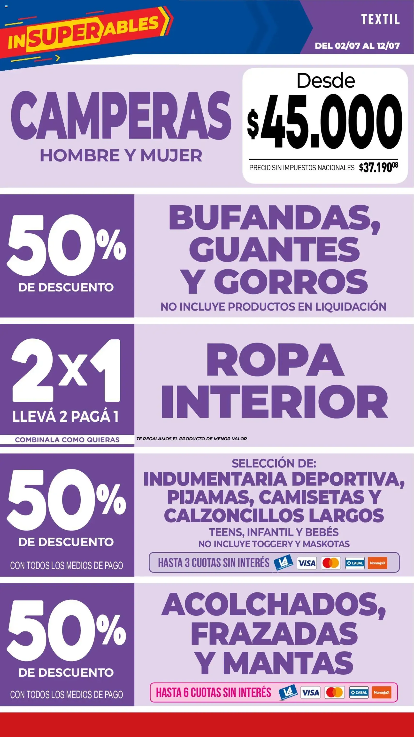 La Anonima catálogo - folleto válido desde 02/07/2026 página 42 de 45