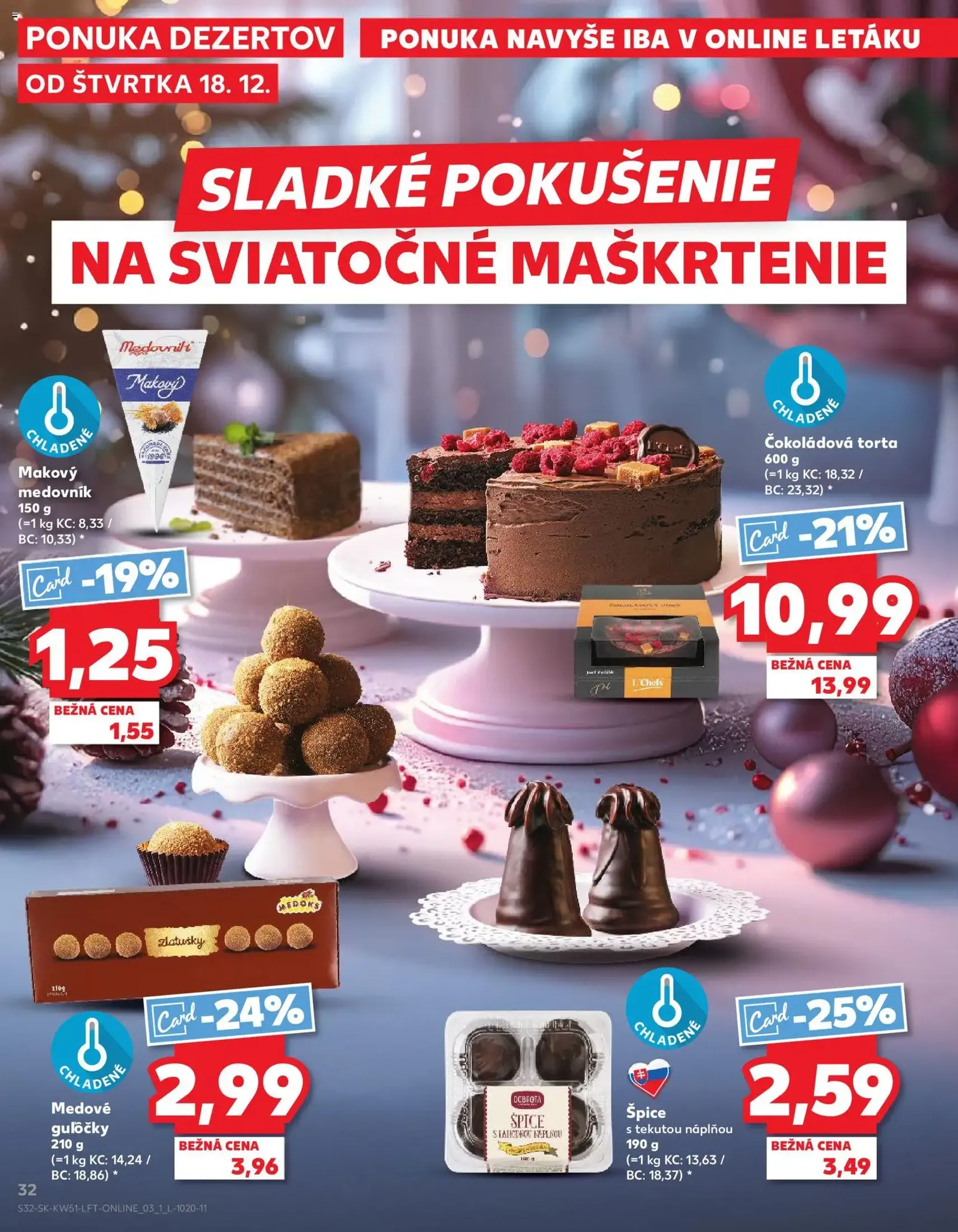 Kaufland SK Akciós újság - 2025.12.18. érvényes szórólap 32 oldal 78 oldalból
