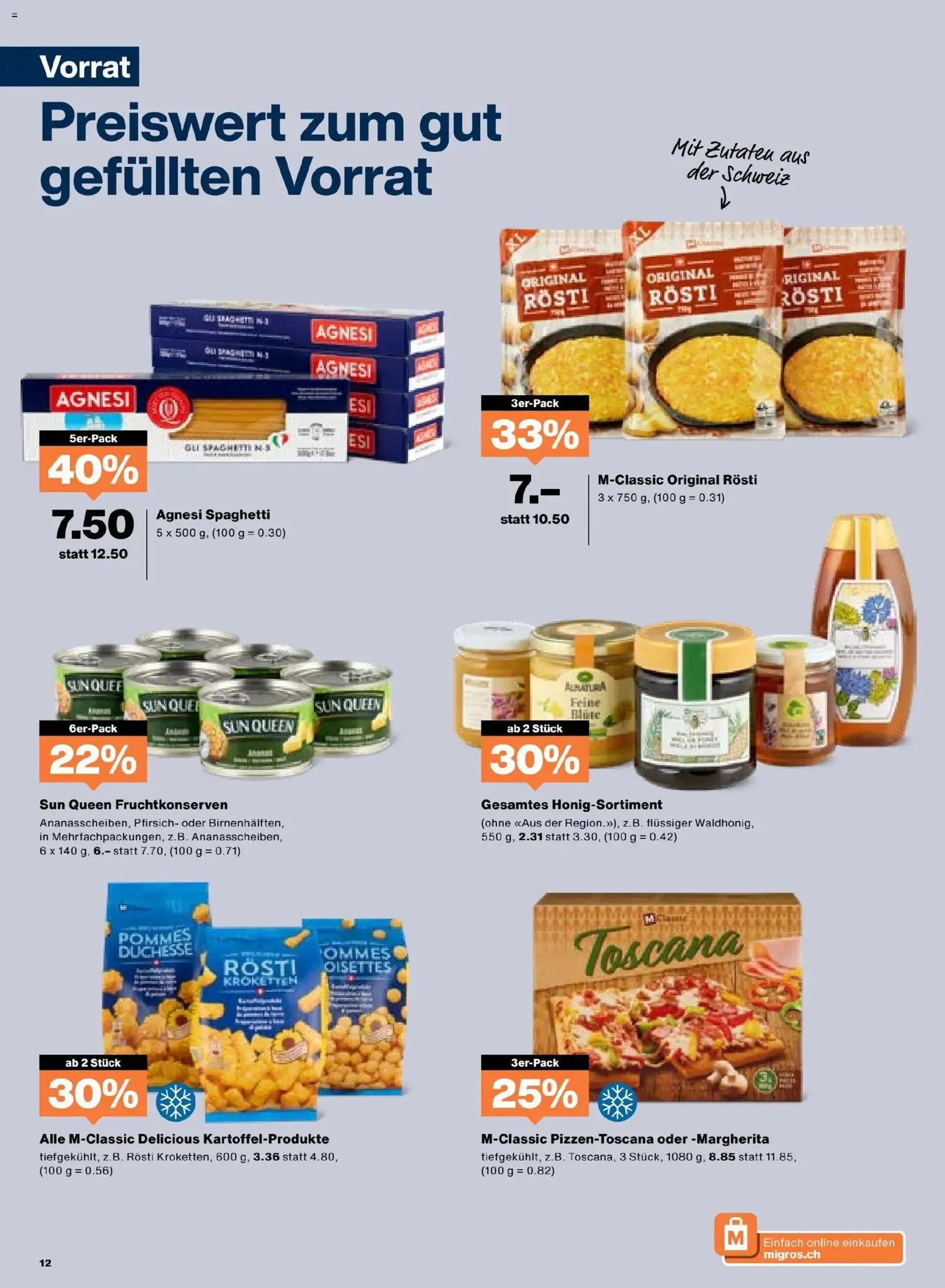 Migros Aktionen - Gültiger Prospekt ab 28.10.2025, Seite 12 von insgesamt 24 Migros Aktionen - Gültiger Prospekt ab 28.10.2025, Seite 12 von insgesamt 24