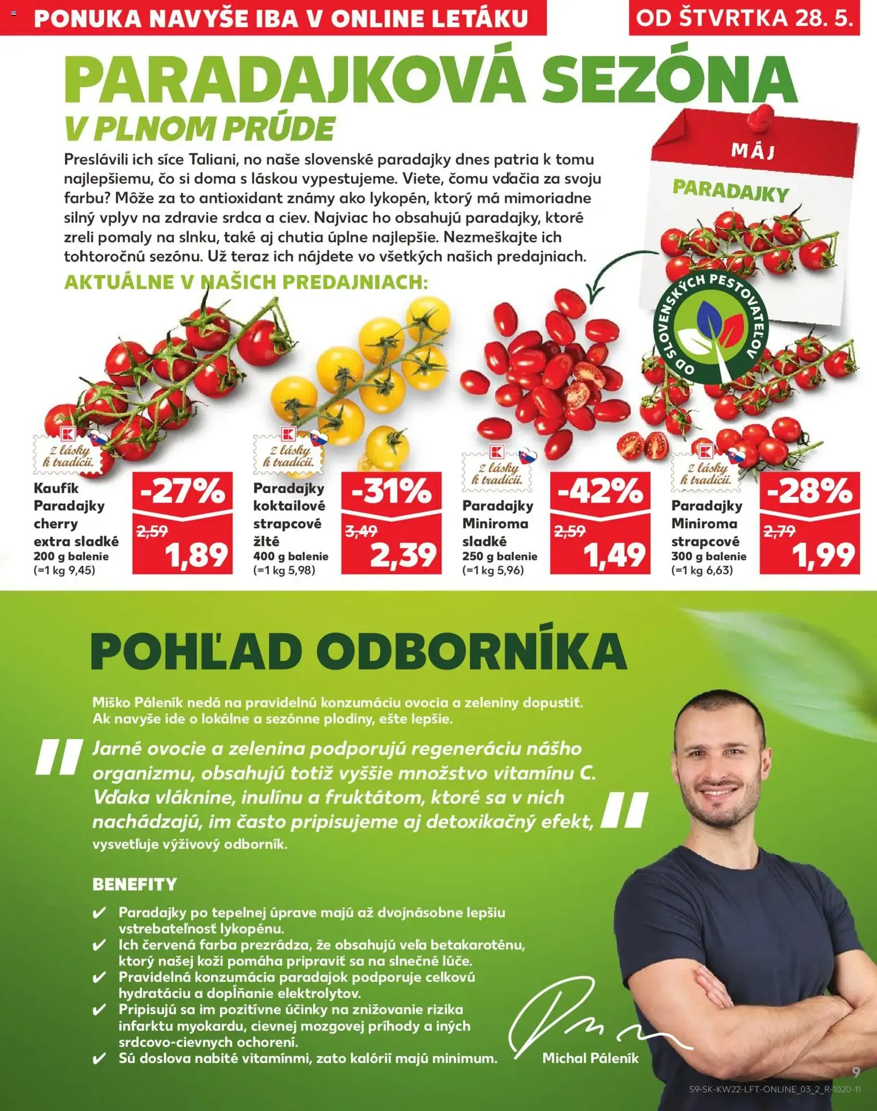 Kaufland SK akciós újság - 2026.05.28. érvényes szórólap 9 oldal 72 oldalból