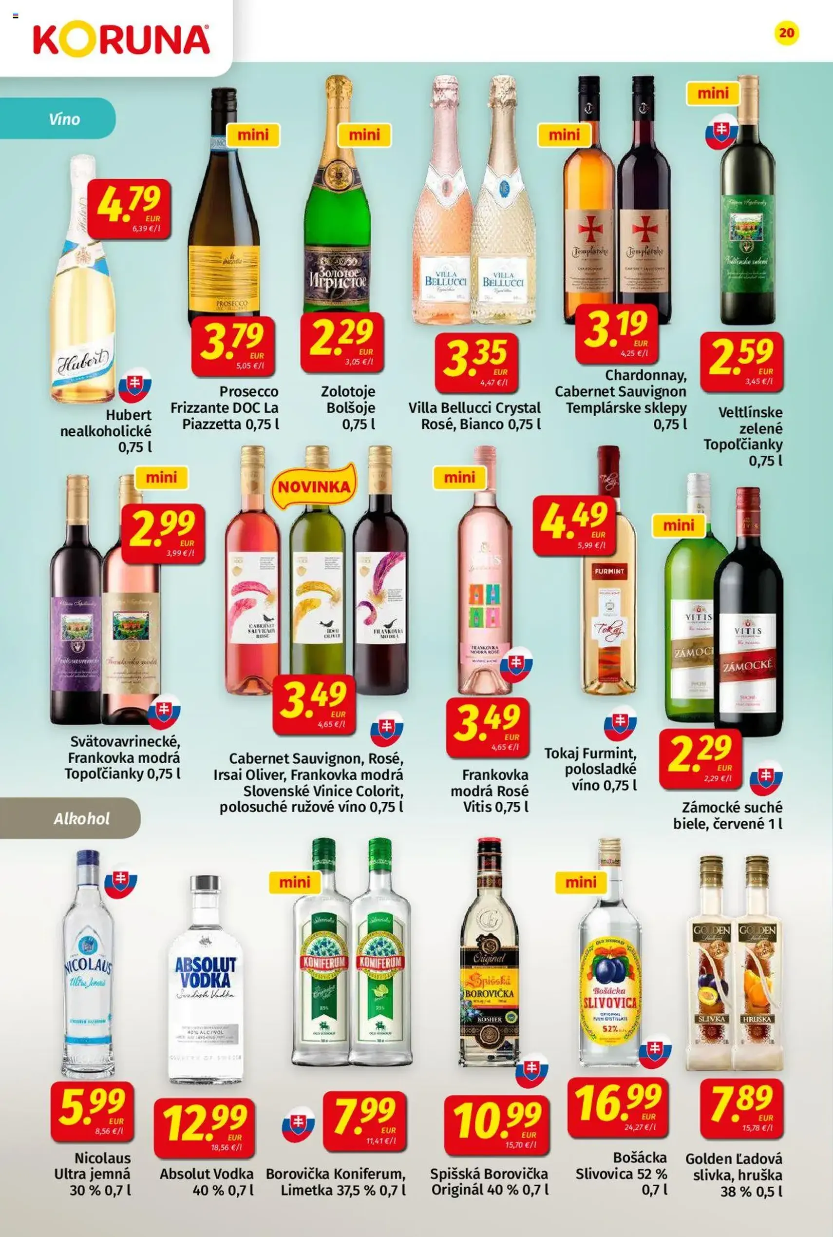 Koruna leták - platný leták od 10.10.2025 strana 20 z 24 Koruna leták - platný leták od 10.10.2025 strana 20 z 24