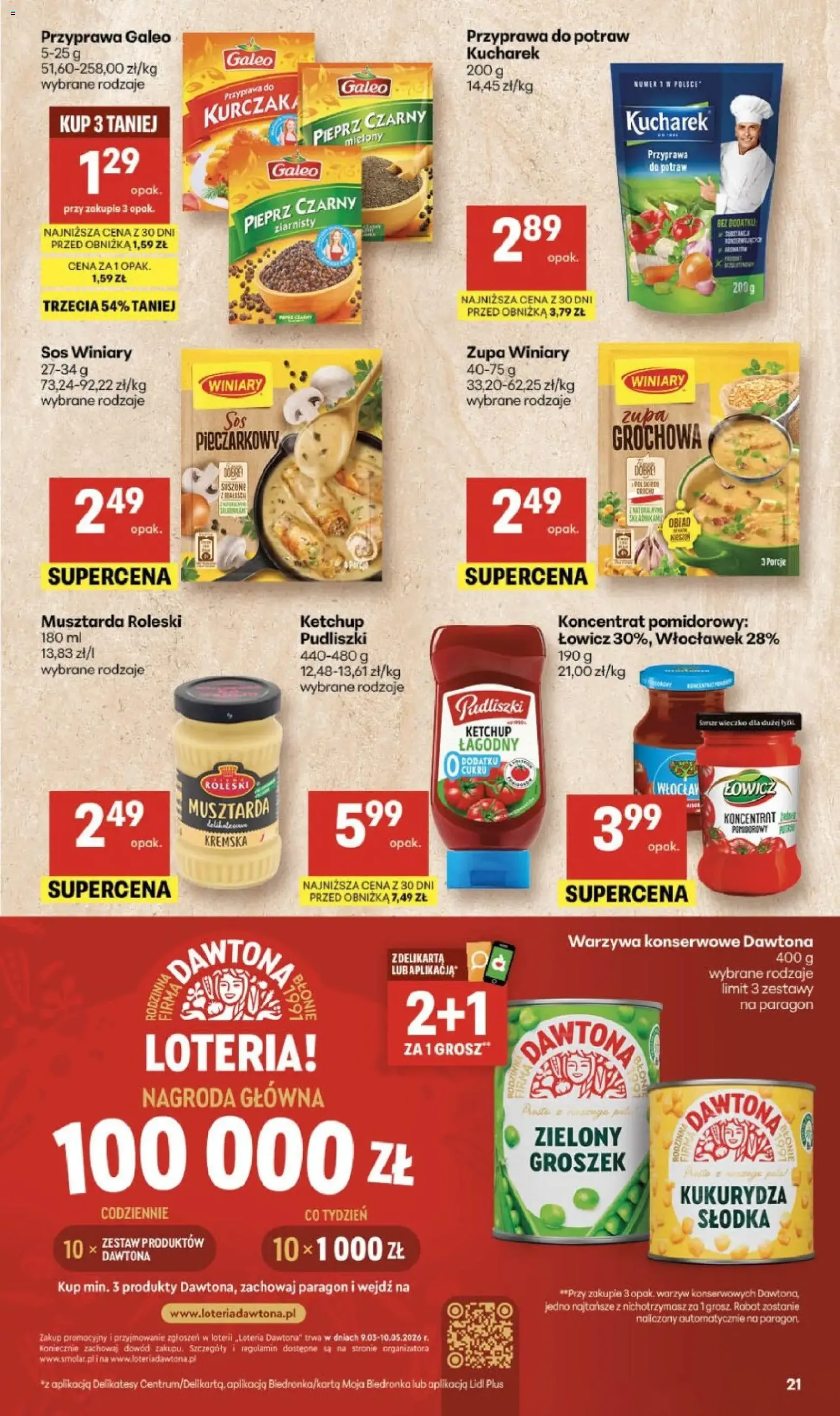 Delikatesy Centrum gazetka - ważny gazetka od 05.03.2026 strona 21 z 40