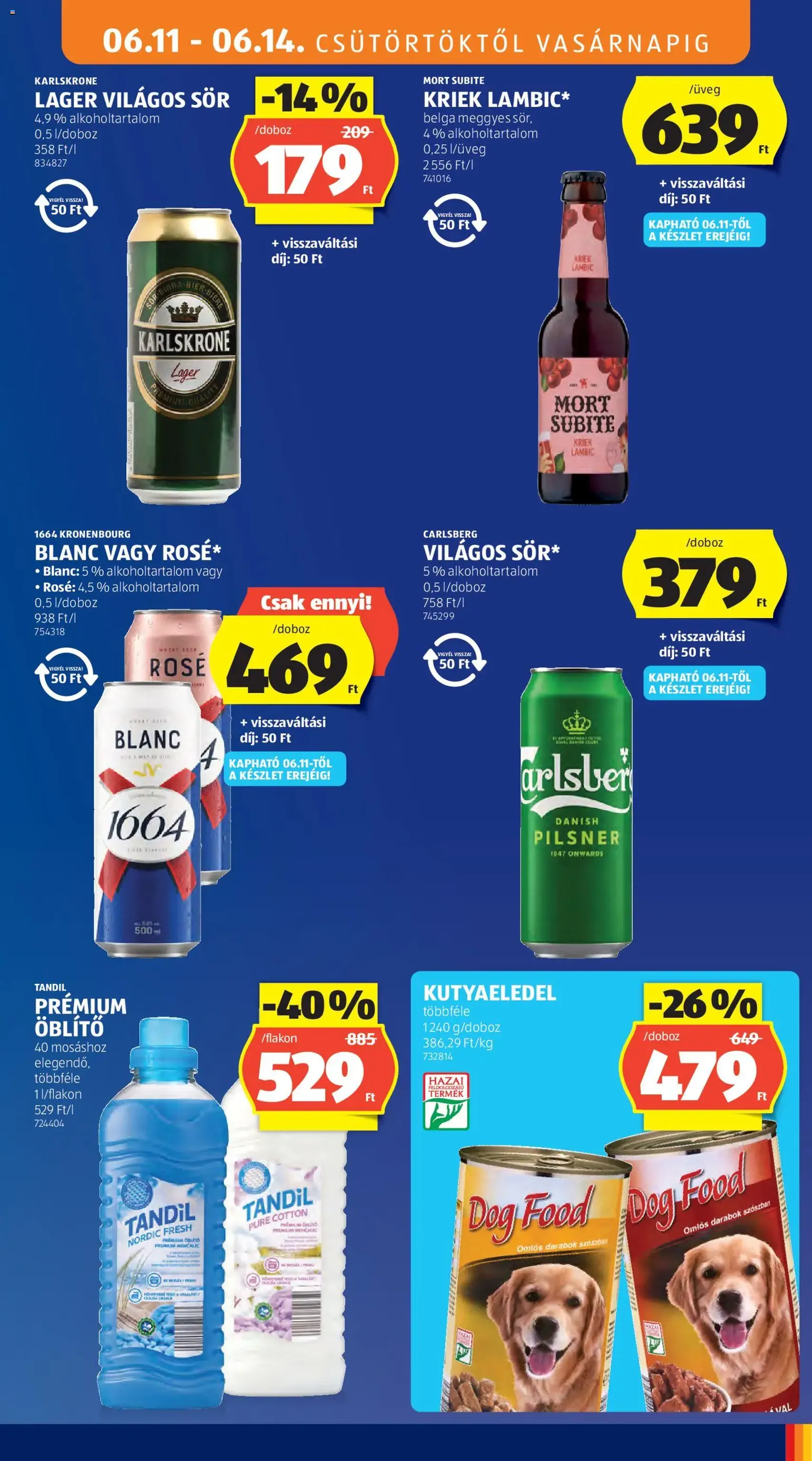 Aldi akciós újság - 2026.06.11. érvényes szórólap 17 oldal 61 oldalból