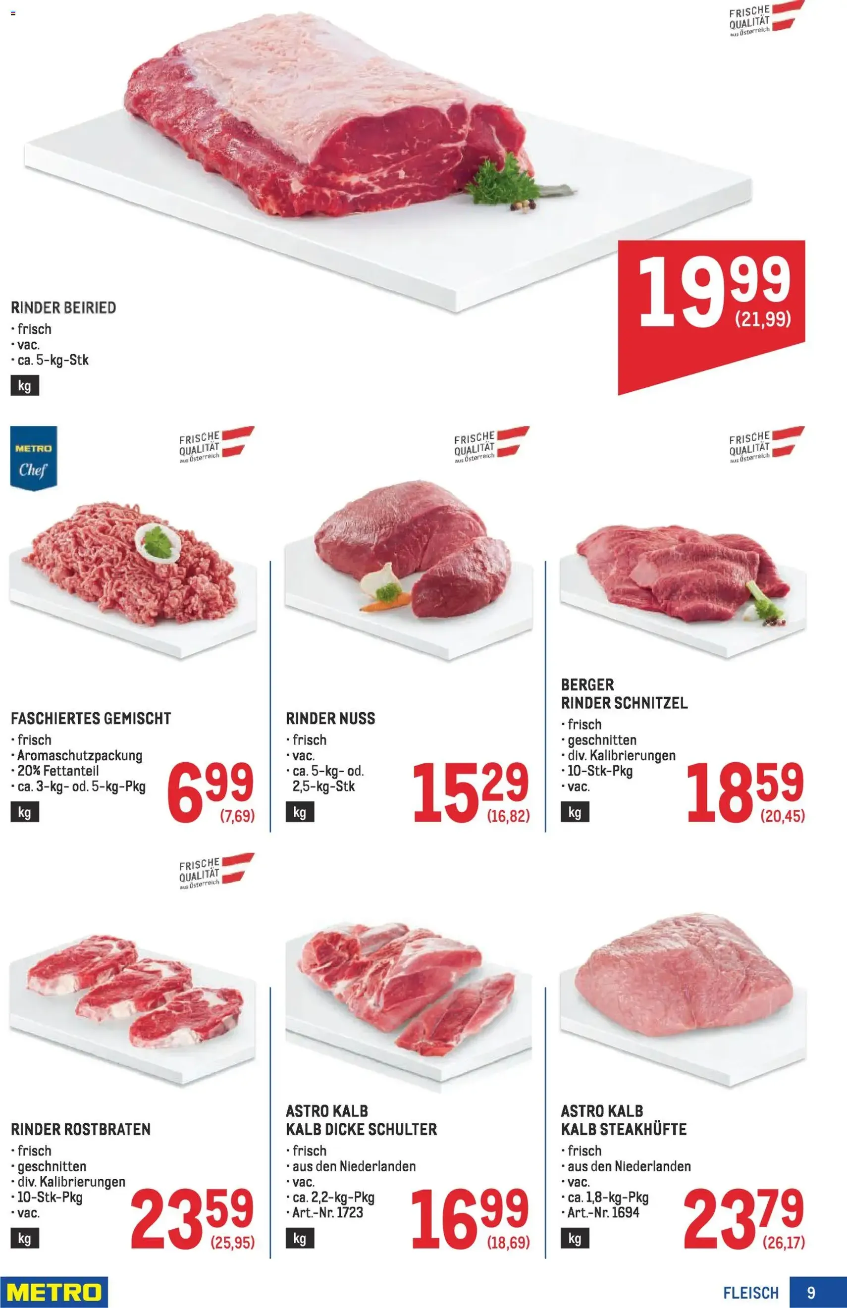 Metro Profi - Gültiger Prospekt ab 22.01.2026, Seite 9 von insgesamt 64