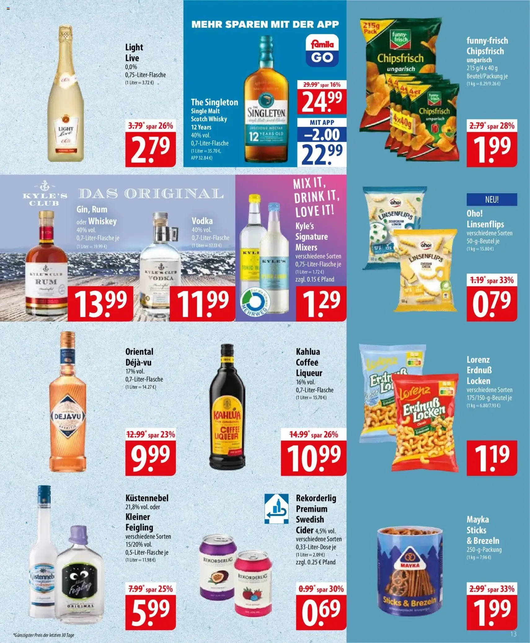 Famila Prospekt - Gültiger Prospekt ab 27.04.2026, Seite 13 von insgesamt 24