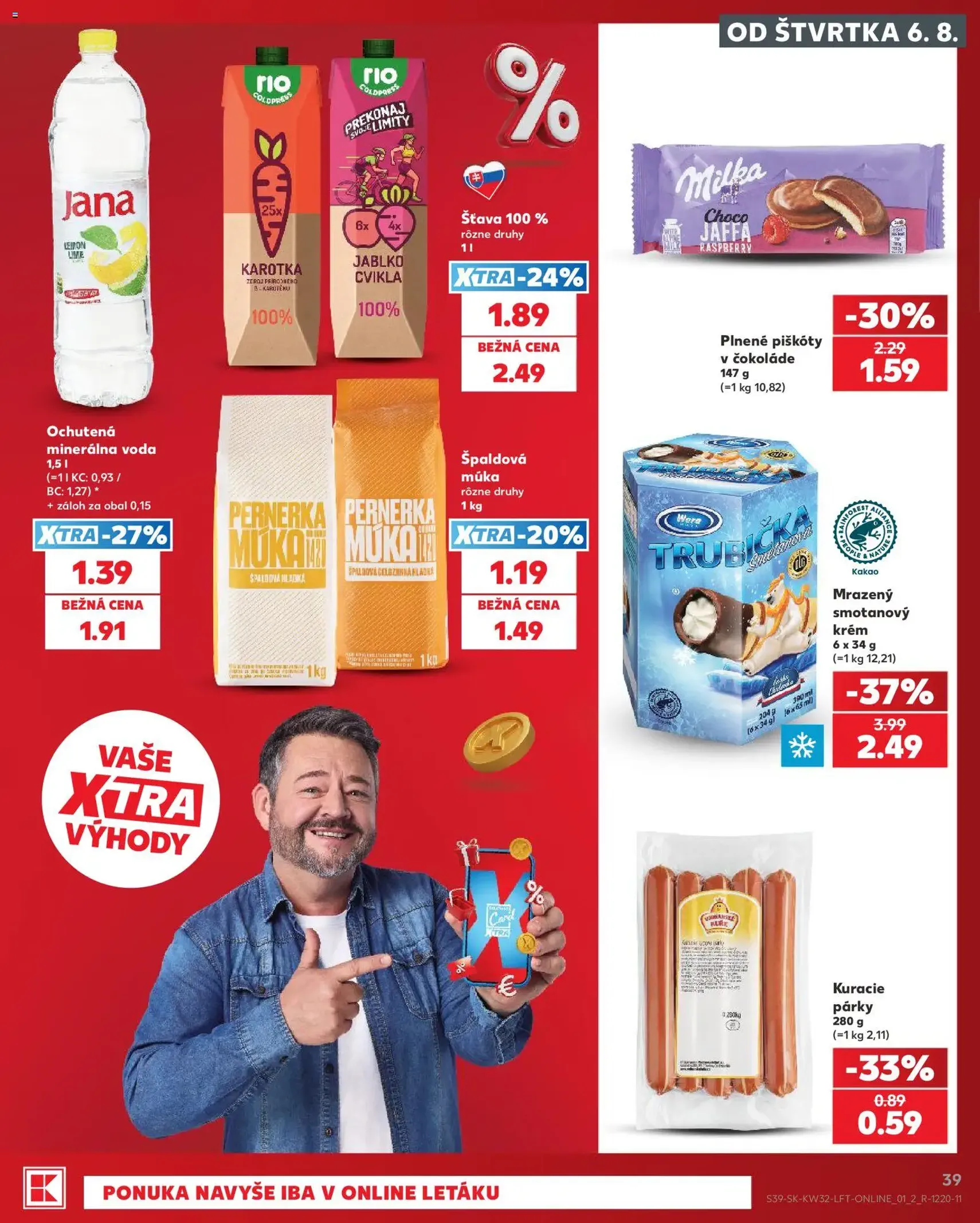 Kaufland SK akciós újság - 2026.08.06. érvényes szórólap 39 oldal 78 oldalból