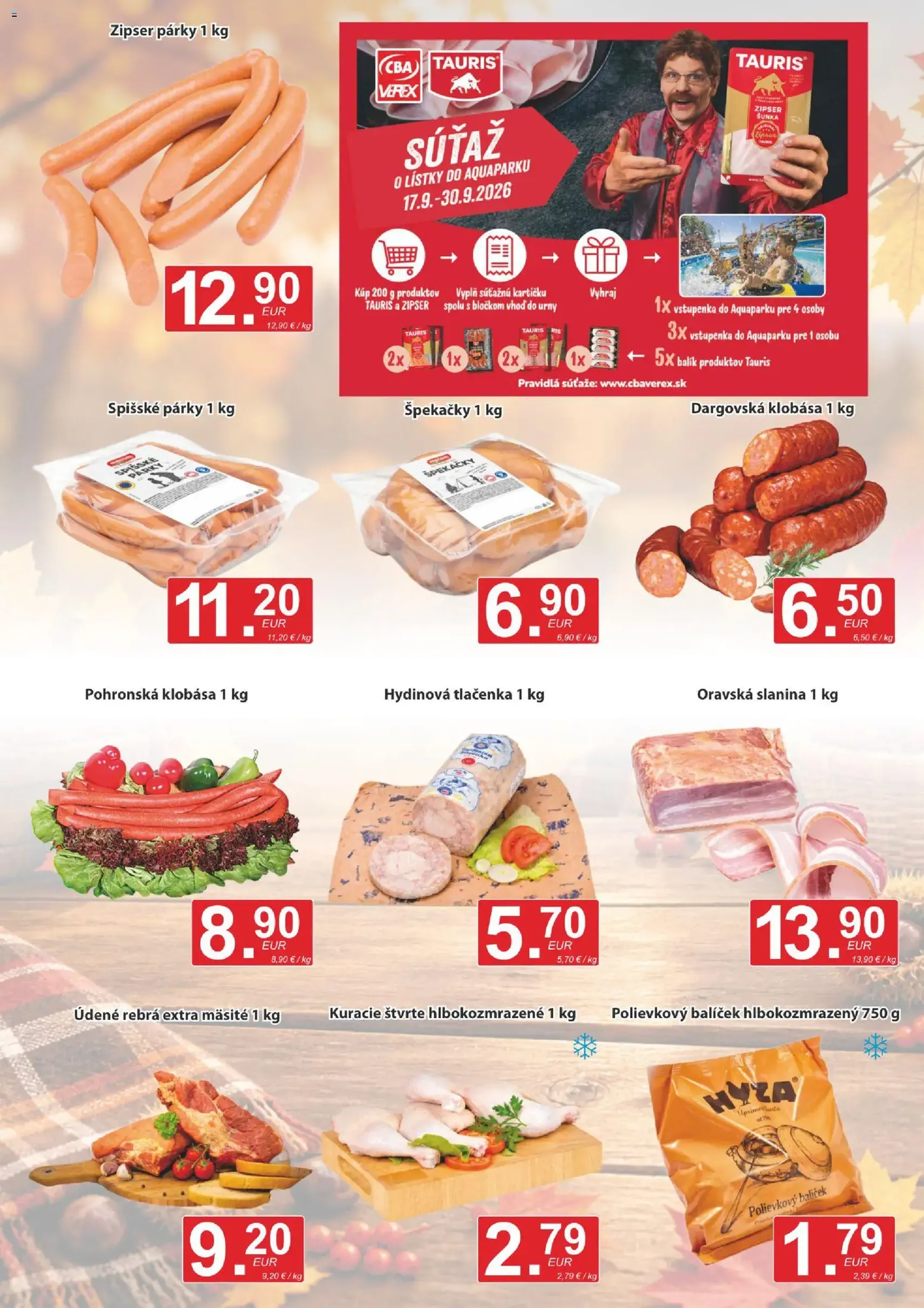 CBA Verex leták - platný leták od 17.09.2026 strana 3 z 12