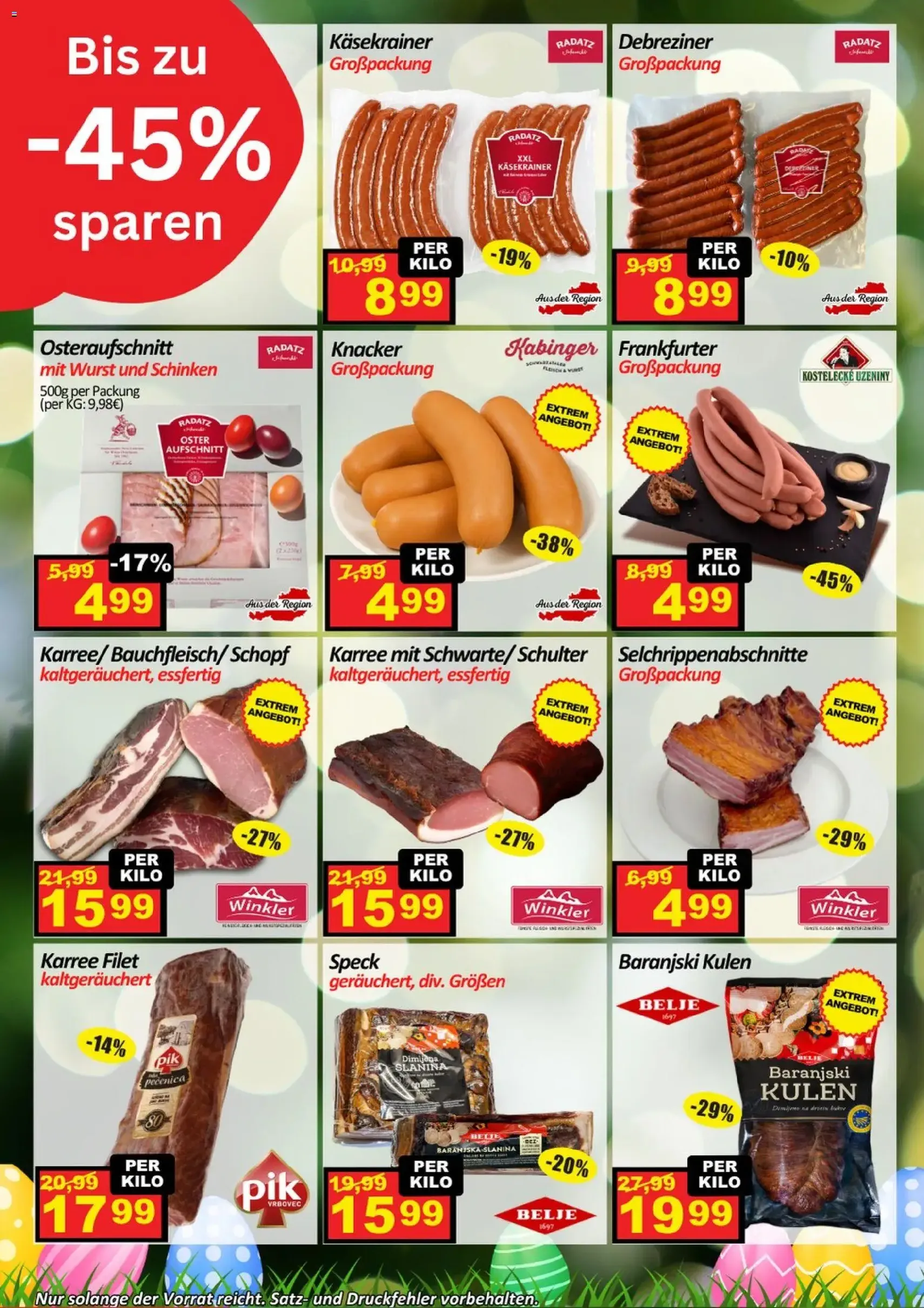 Wurstico Abholmarkt Flugblatt - Gültiger Prospekt ab 09.04.2026, Seite 6 von insgesamt 8