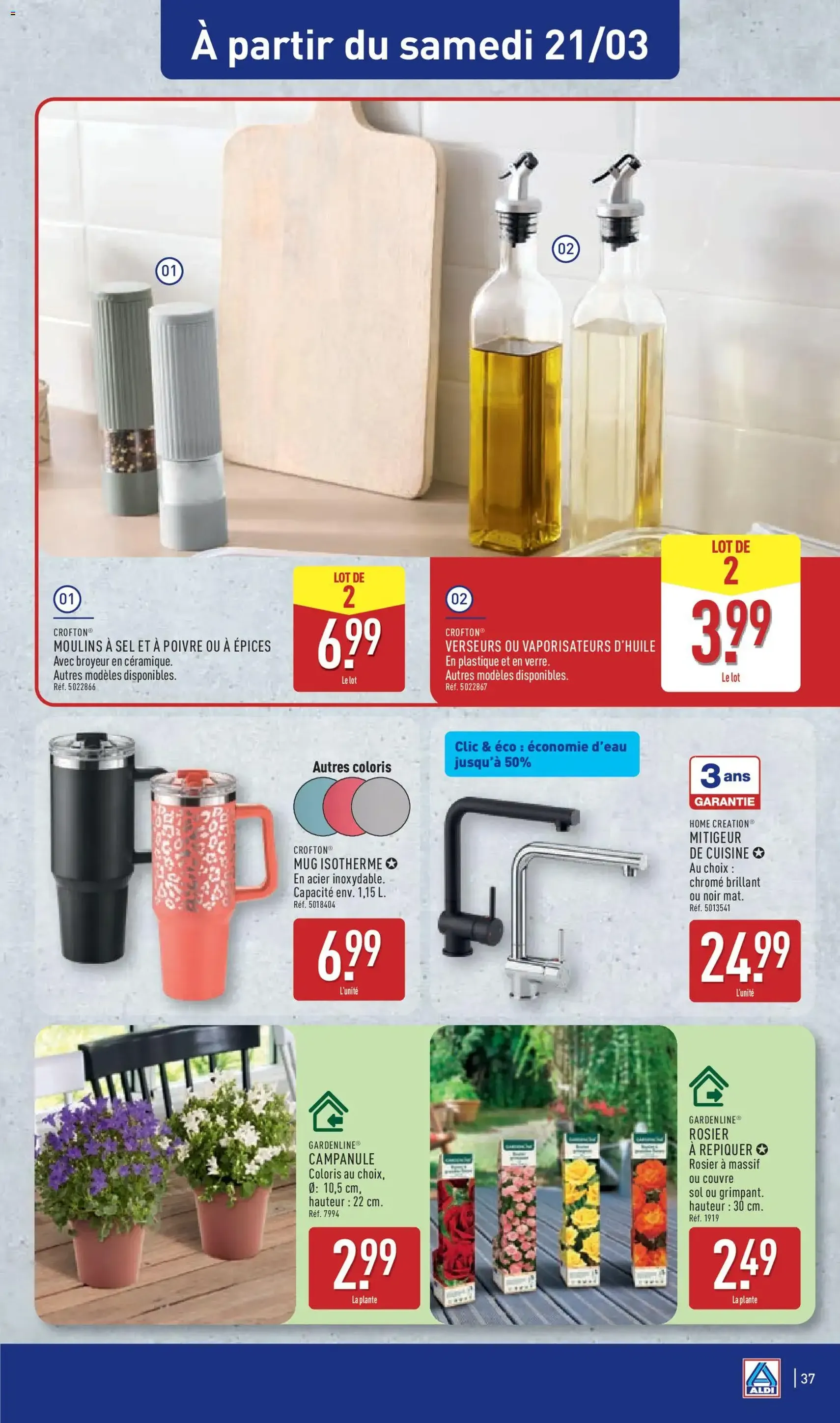 Aldi - Catalogue de la semaine 12 - brochure valable à partir du 17/03/2026, page 39 sur 41