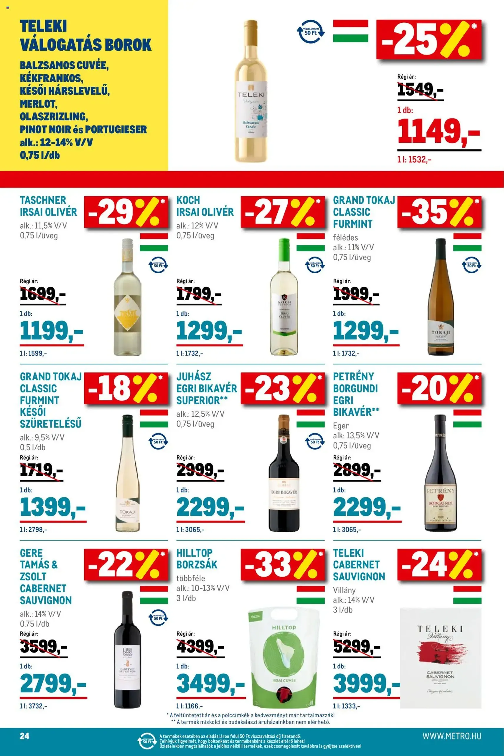 Metro - Élelmiszer és Szezonális katalógus 2025/12 - 2025.12.01. érvényes szórólap 24 oldal 33 oldalból
