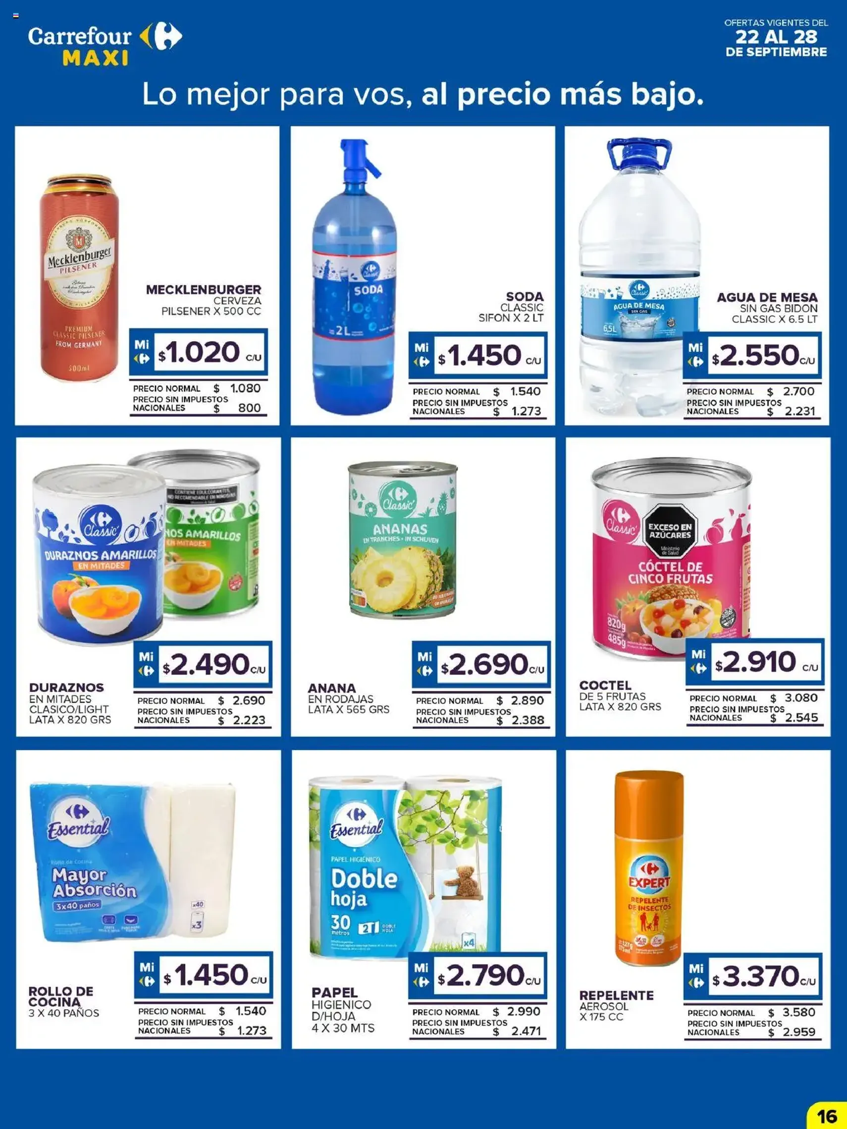 Carrefour Maxi catálogo - folleto válido desde 22/09/2025 página 16 de 25
