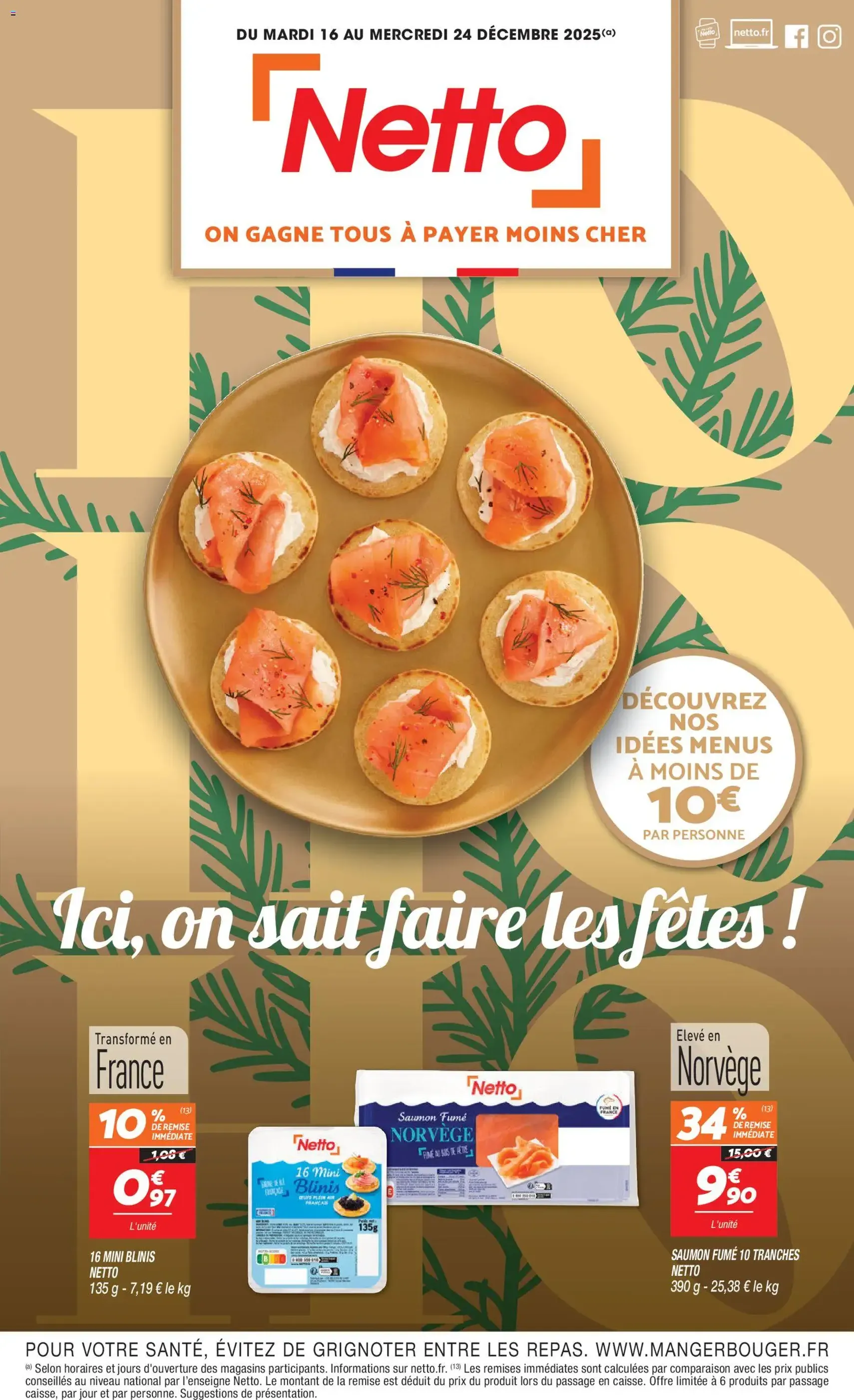 Netto catalogue - brochure valable à partir du 16/12/2025, page 1 sur 20