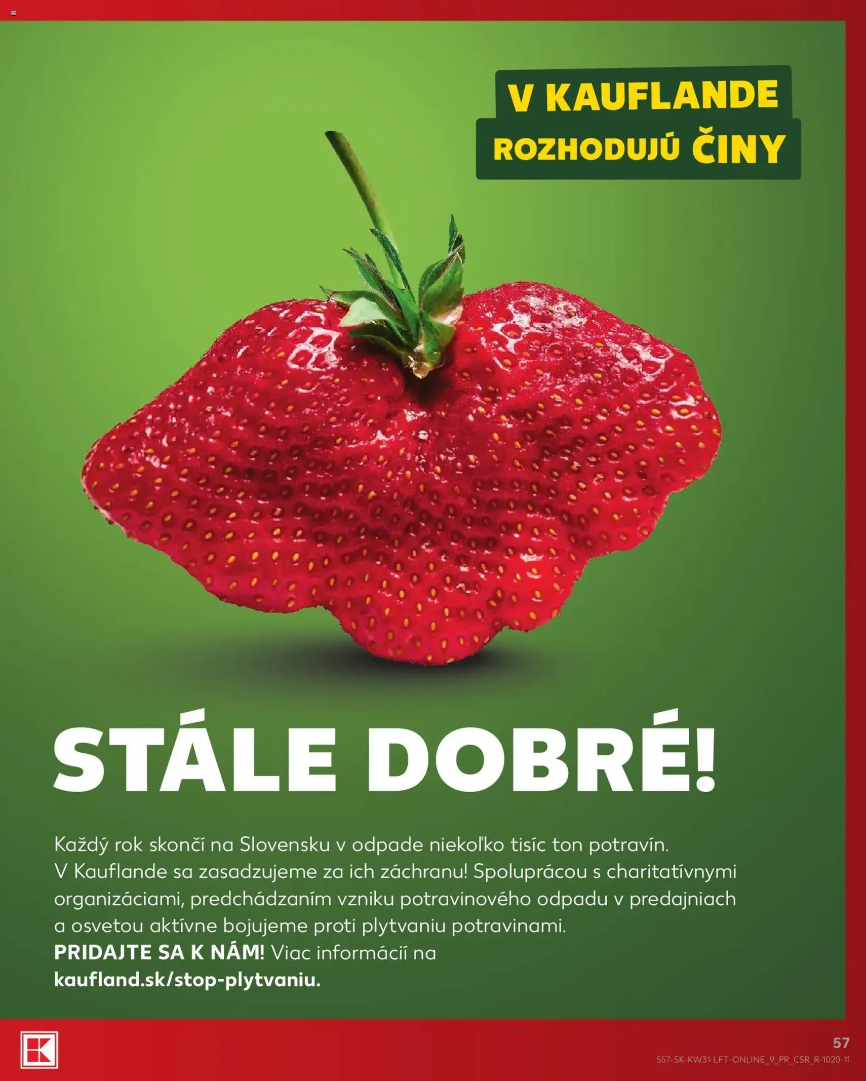 Kaufland leták - platný leták od 30.07.2026 strana 57 z 74