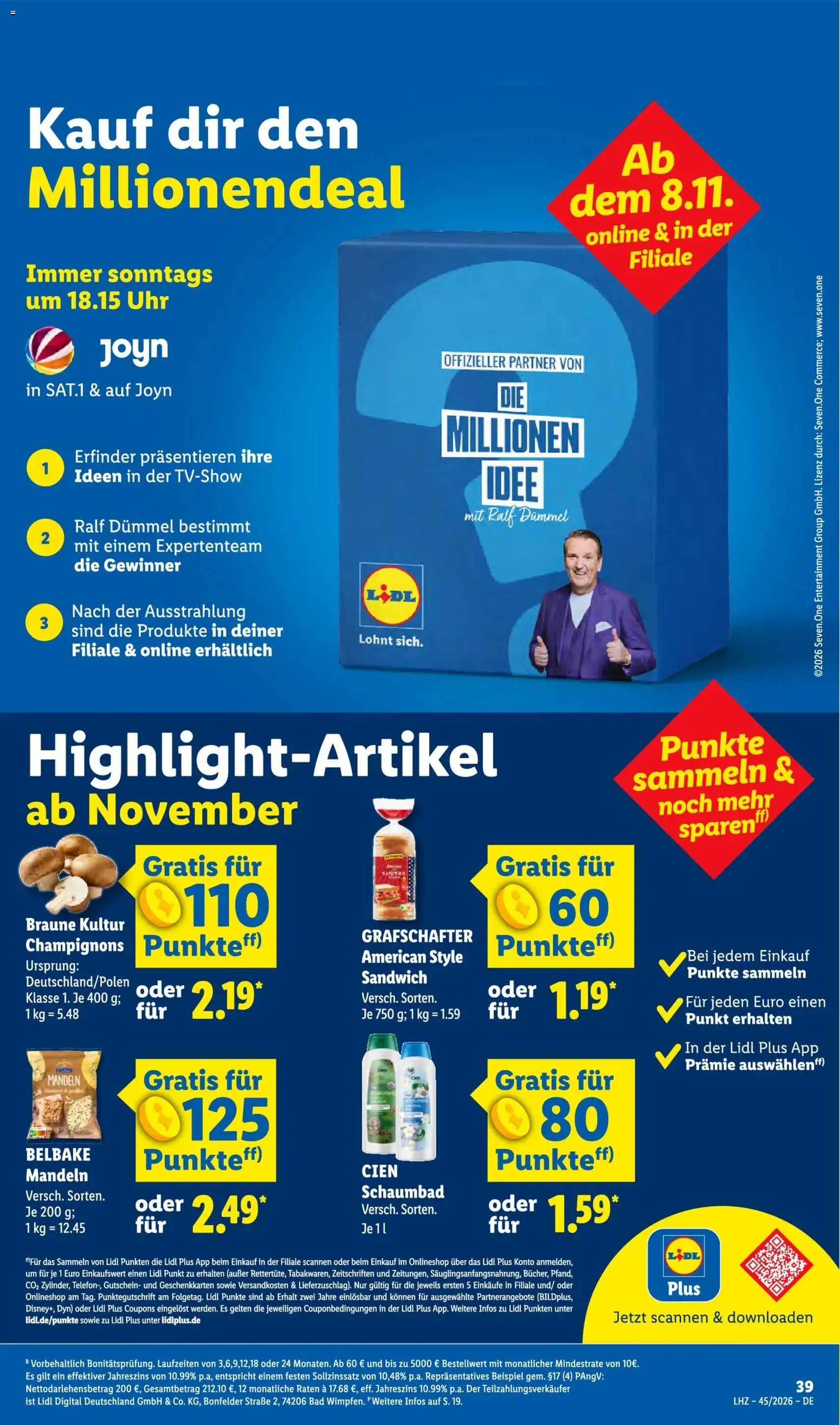 Lidl Prospekt - Gültiger Prospekt ab 02.11.2026, Seite 45 von insgesamt 75