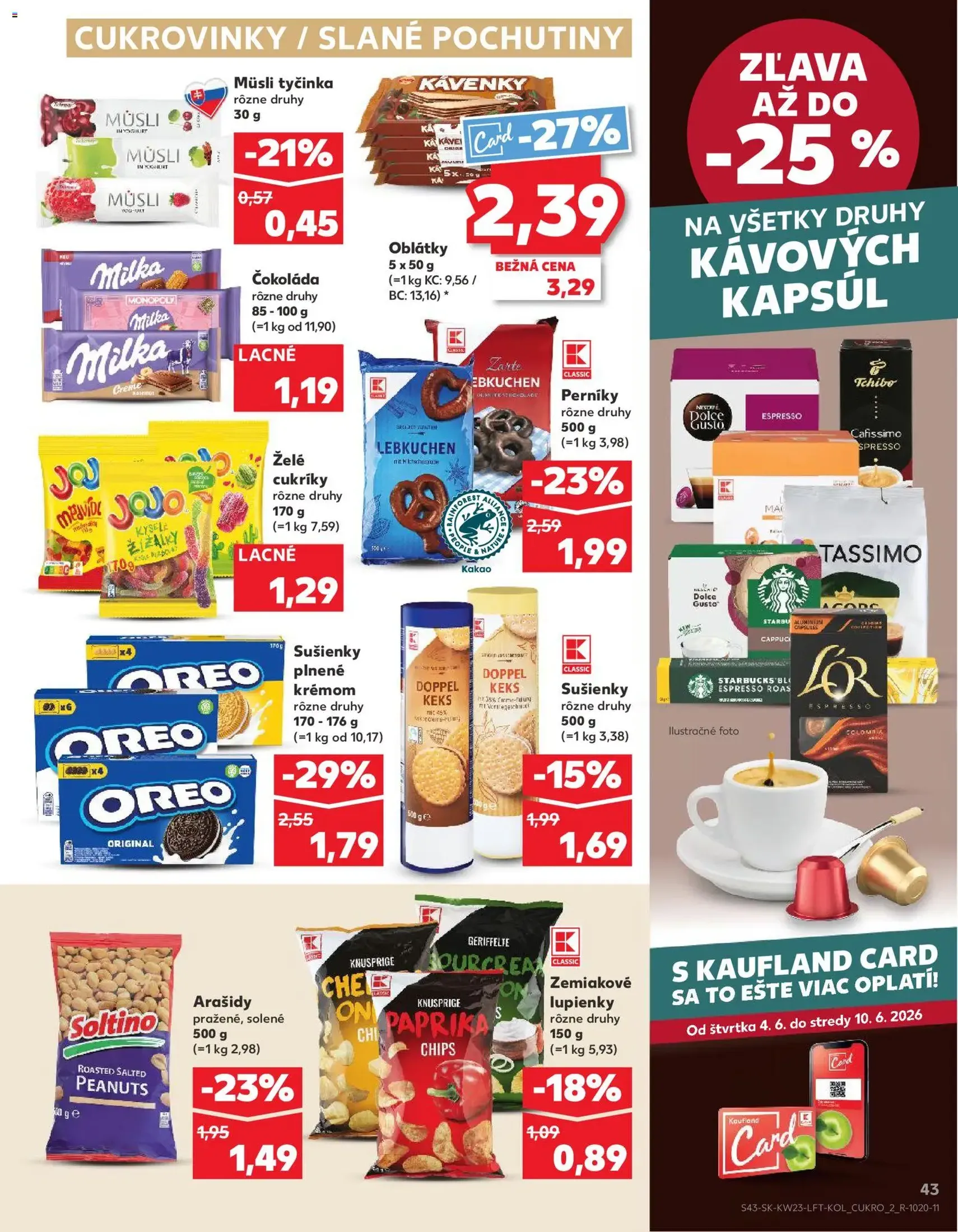 Kaufland SK akciós újság - 2026.06.04. érvényes szórólap 43 oldal 76 oldalból