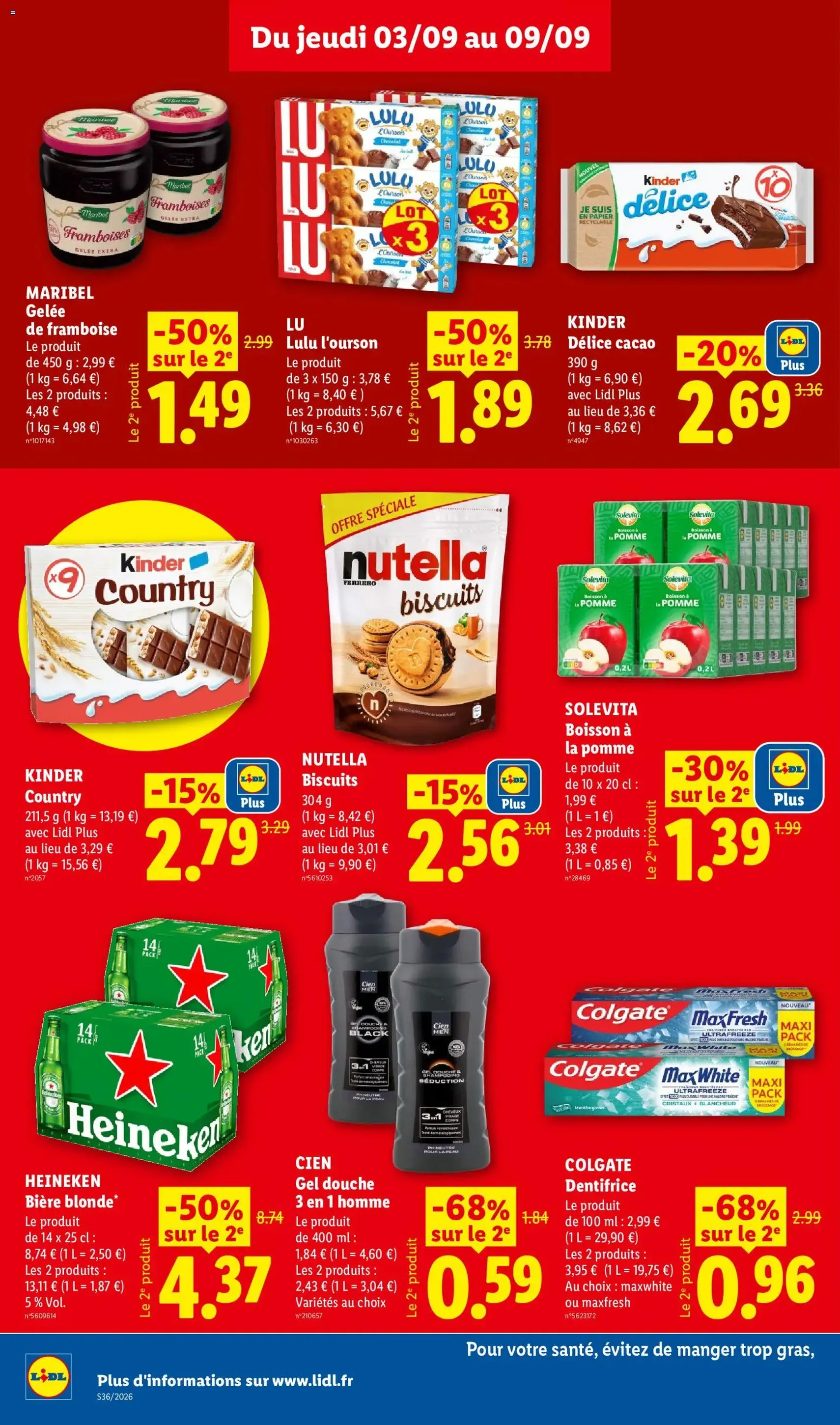 LIDL catalogue - brochure valable à partir du 03/09/2026, page 18 sur 61