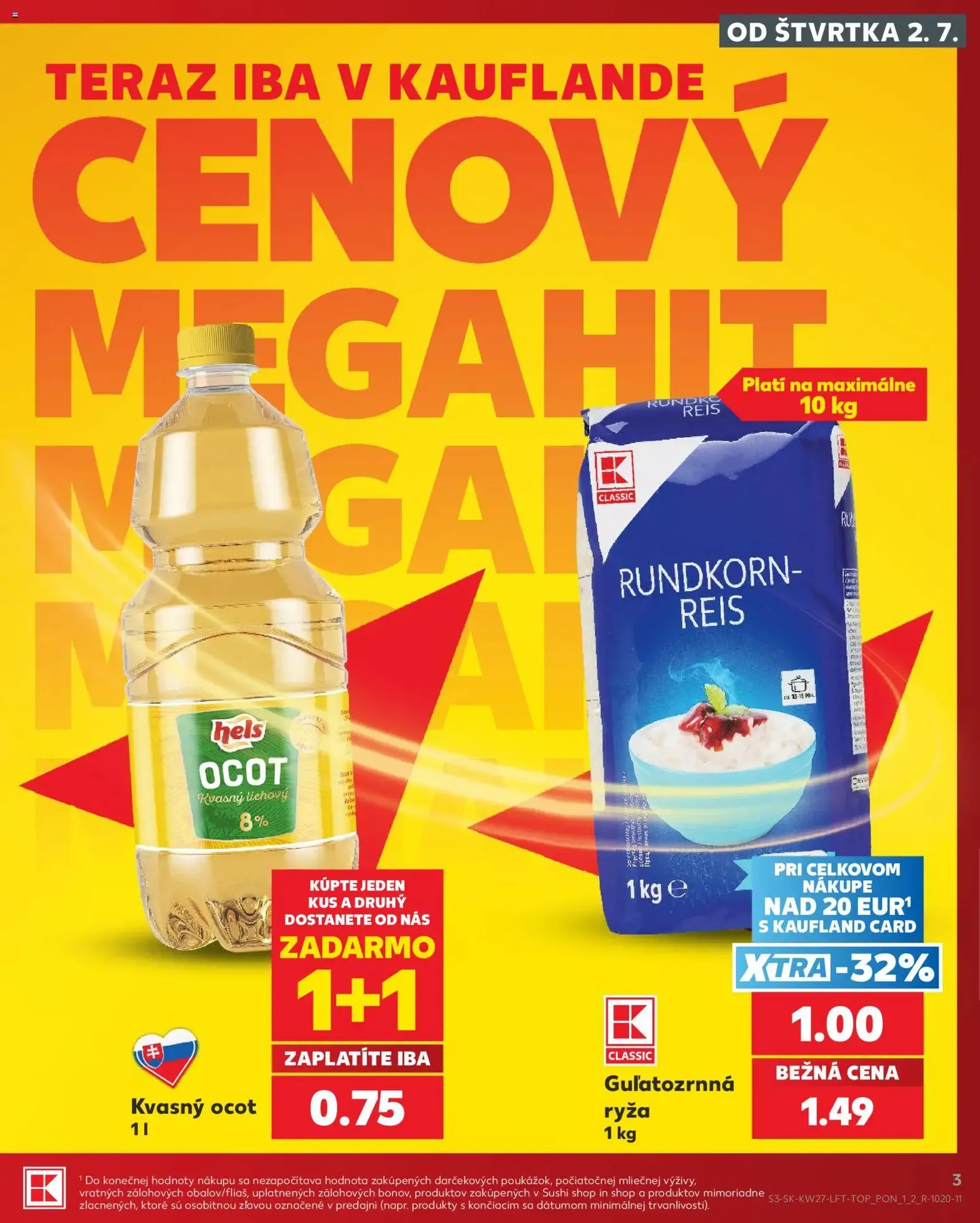 Kaufland SK akciós újság - 2026.07.02. érvényes szórólap 3 oldal 80 oldalból