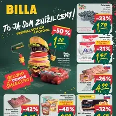 Billa leták - náhľad letáku platný od 28.10.2026