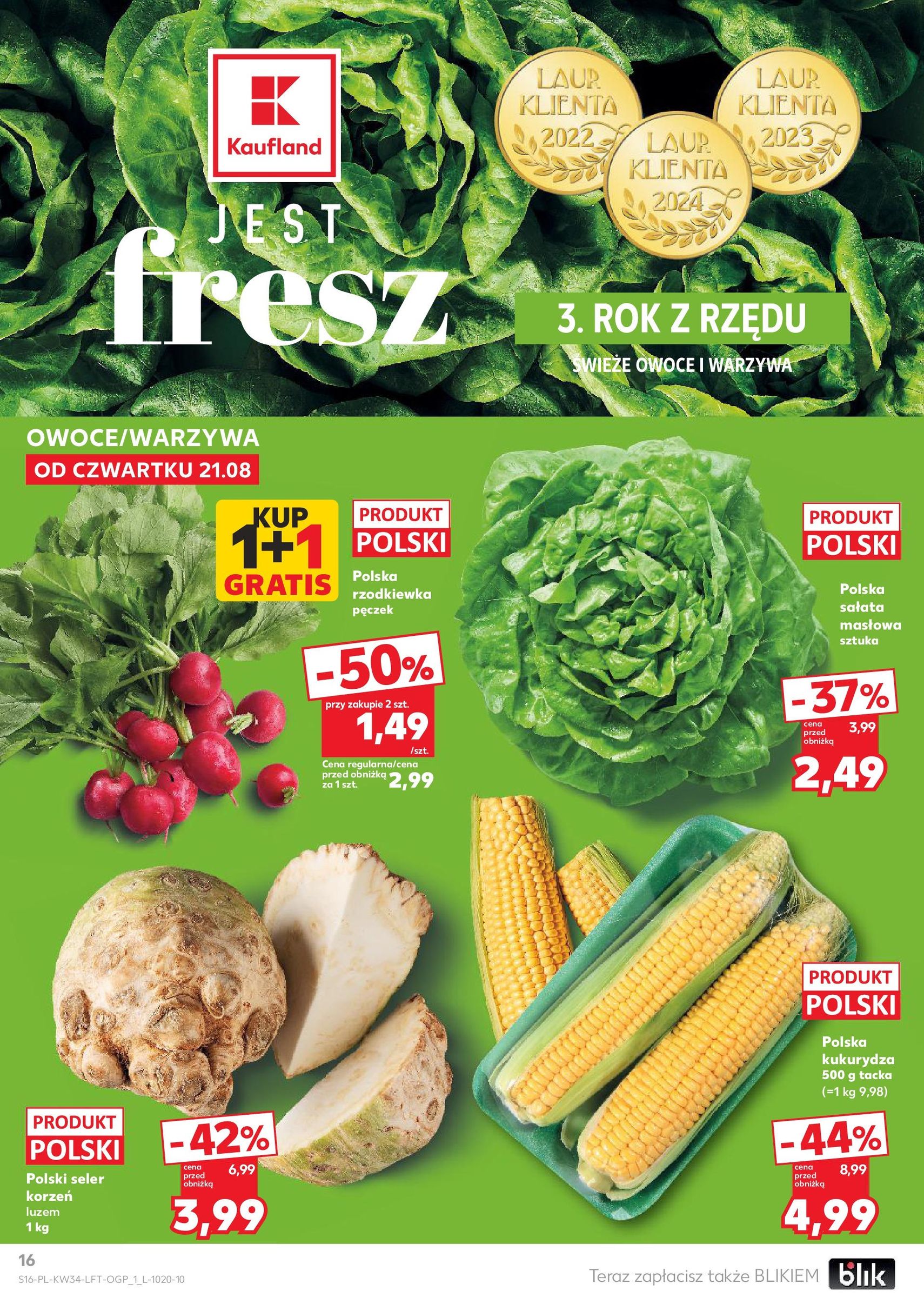Kaufland gazetka - ważny gazetka od 21.08.2025 strona 16 z 54 Kaufland gazetka - ważny gazetka od 21.08.2025 strona 16 z 54