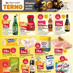 Terno leták - náhled letáku platný od 01.10.2025
