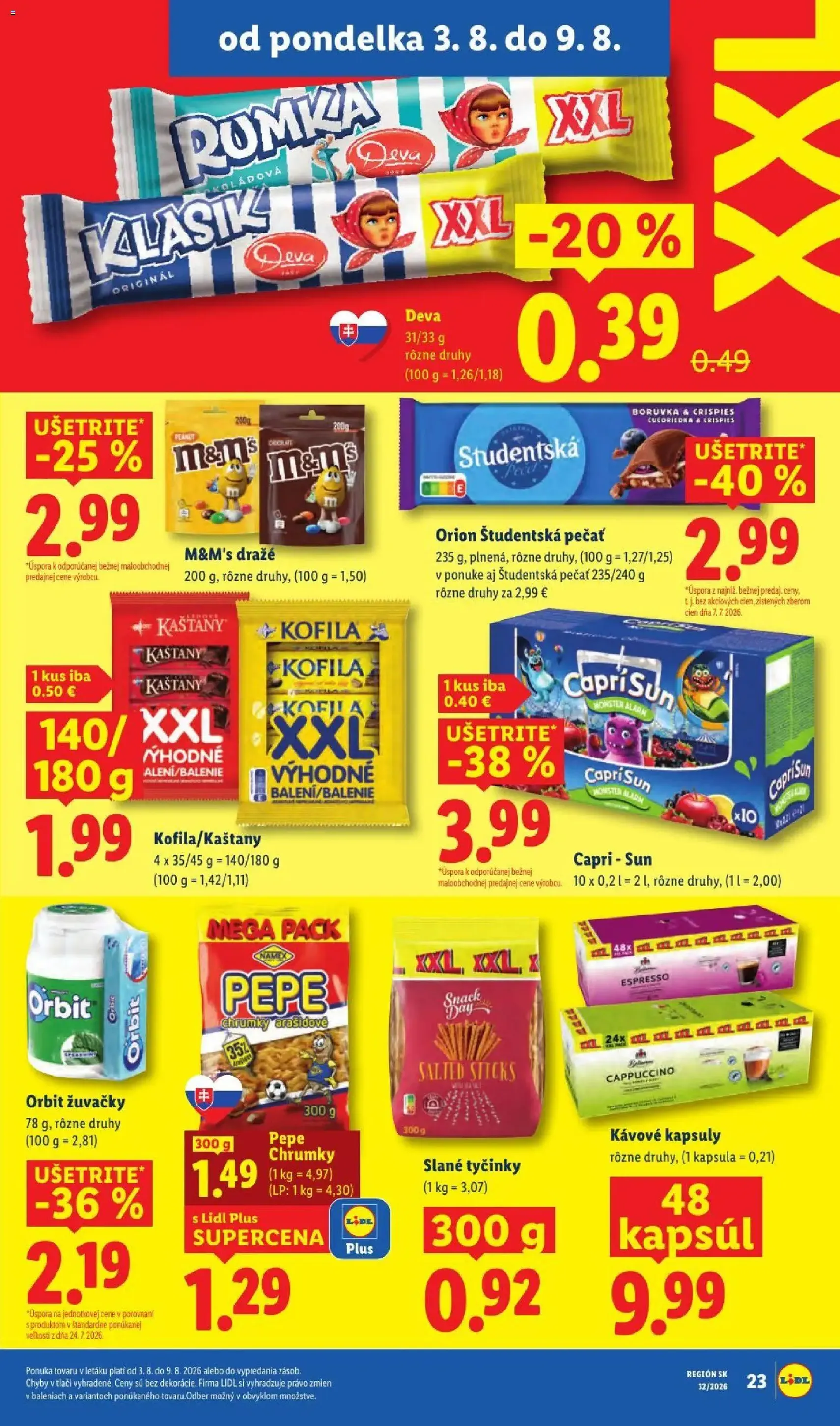 Lidl leták - platný leták od 03.08.2026 strana 31 z 95