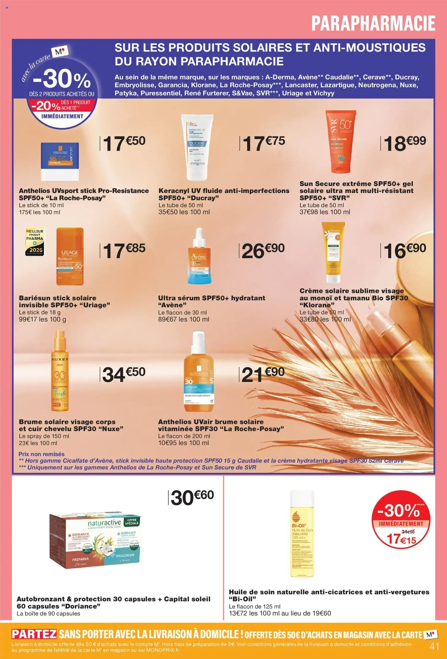 Monoprix catalogue - brochure valable à partir du 14/07/2026, page 41 sur 48