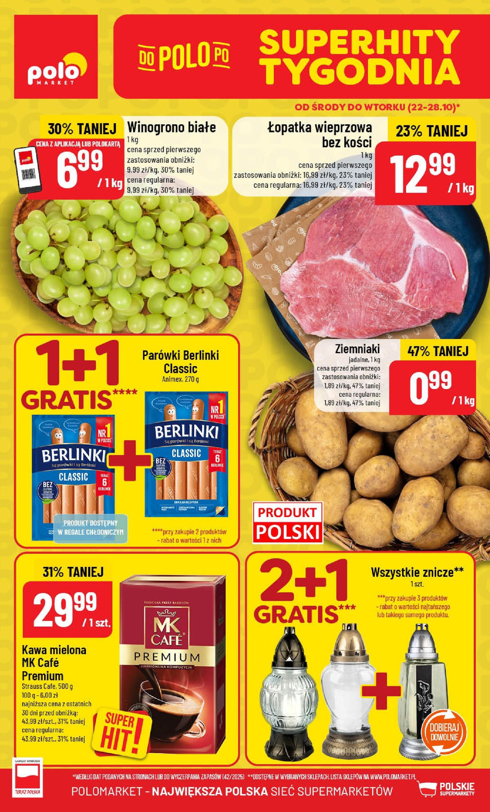 POLOmarket Gazetka - ważny gazetka od 22.10.2025 strona 1 z 76 POLOmarket Gazetka - ważny gazetka od 22.10.2025 strona 1 z 76