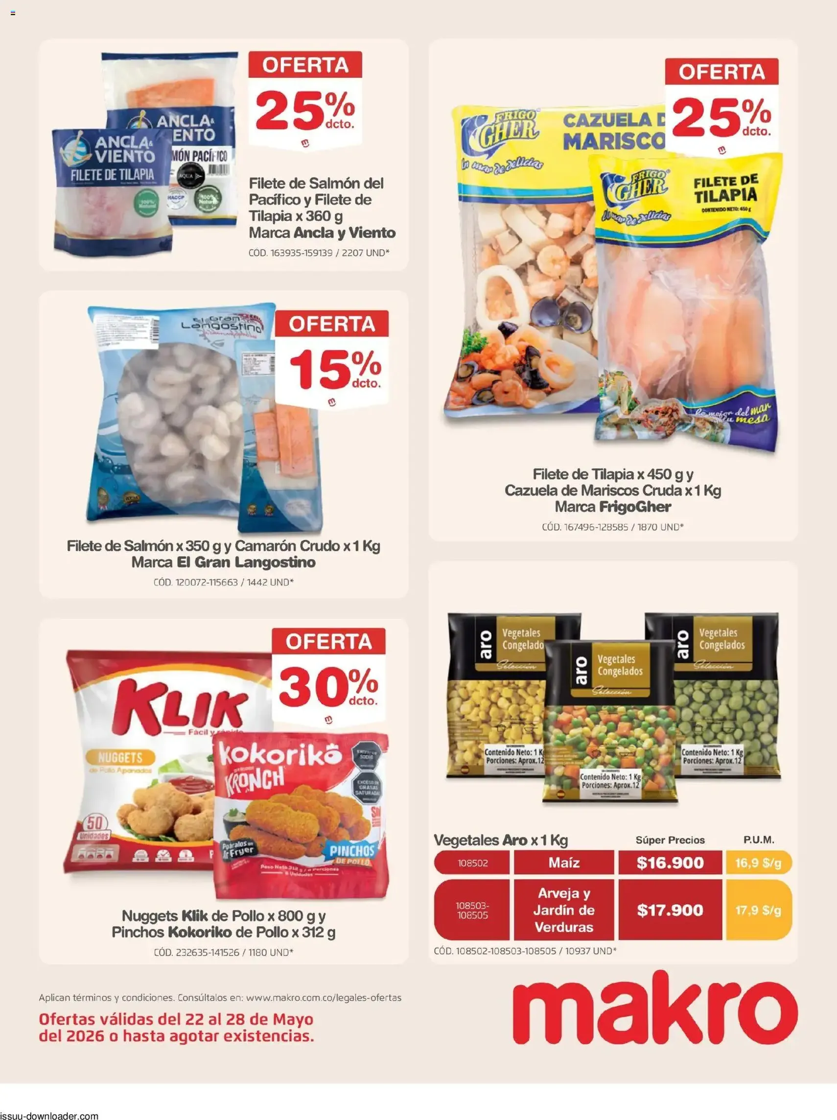 Makro catálogo - folleto válido desde 22/05/2026 página 4 de 28