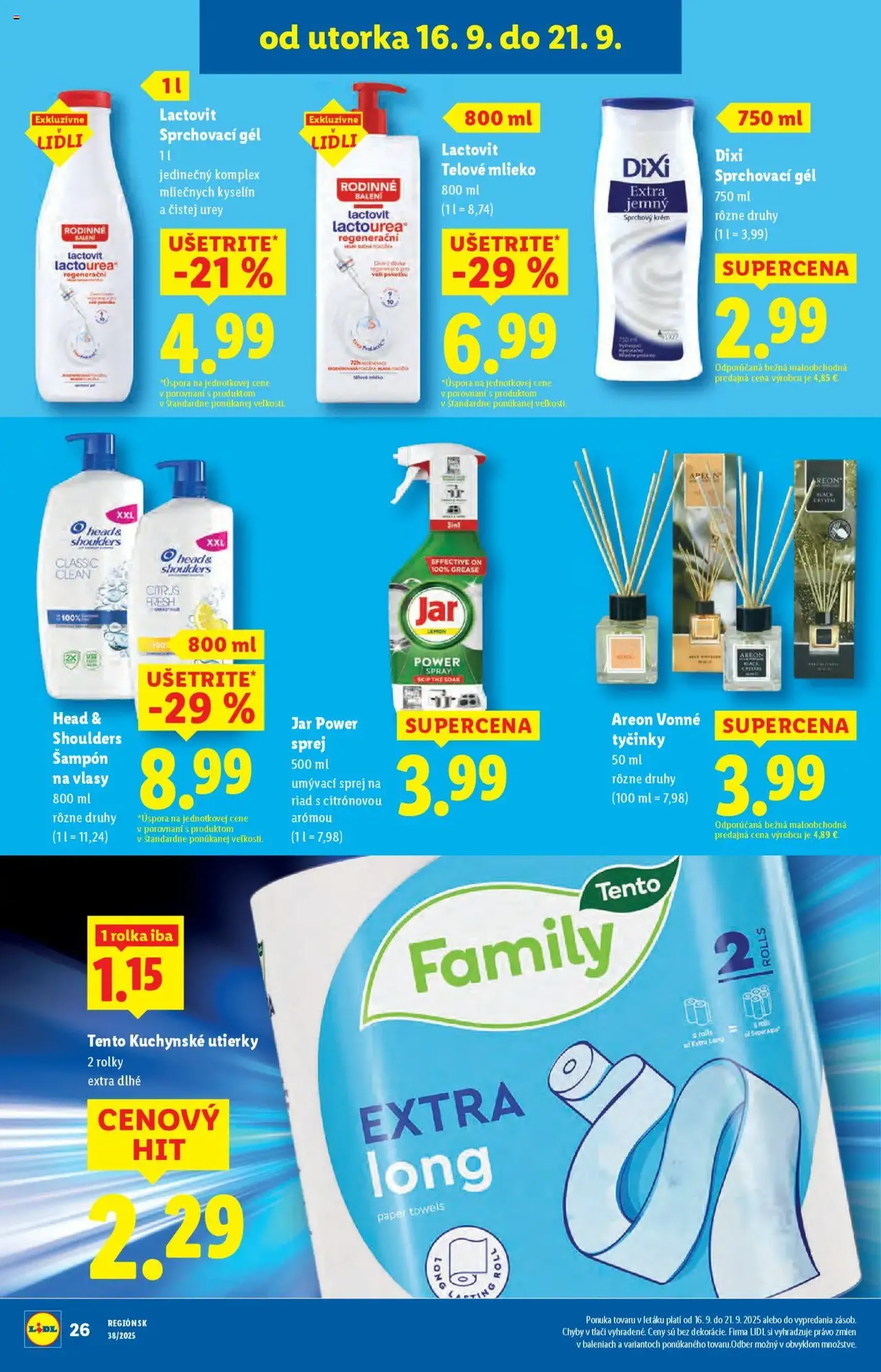 Lidl leták - platný leták od 16.09.2025 strana 26 z 111 Lidl leták - platný leták od 16.09.2025 strana 26 z 111