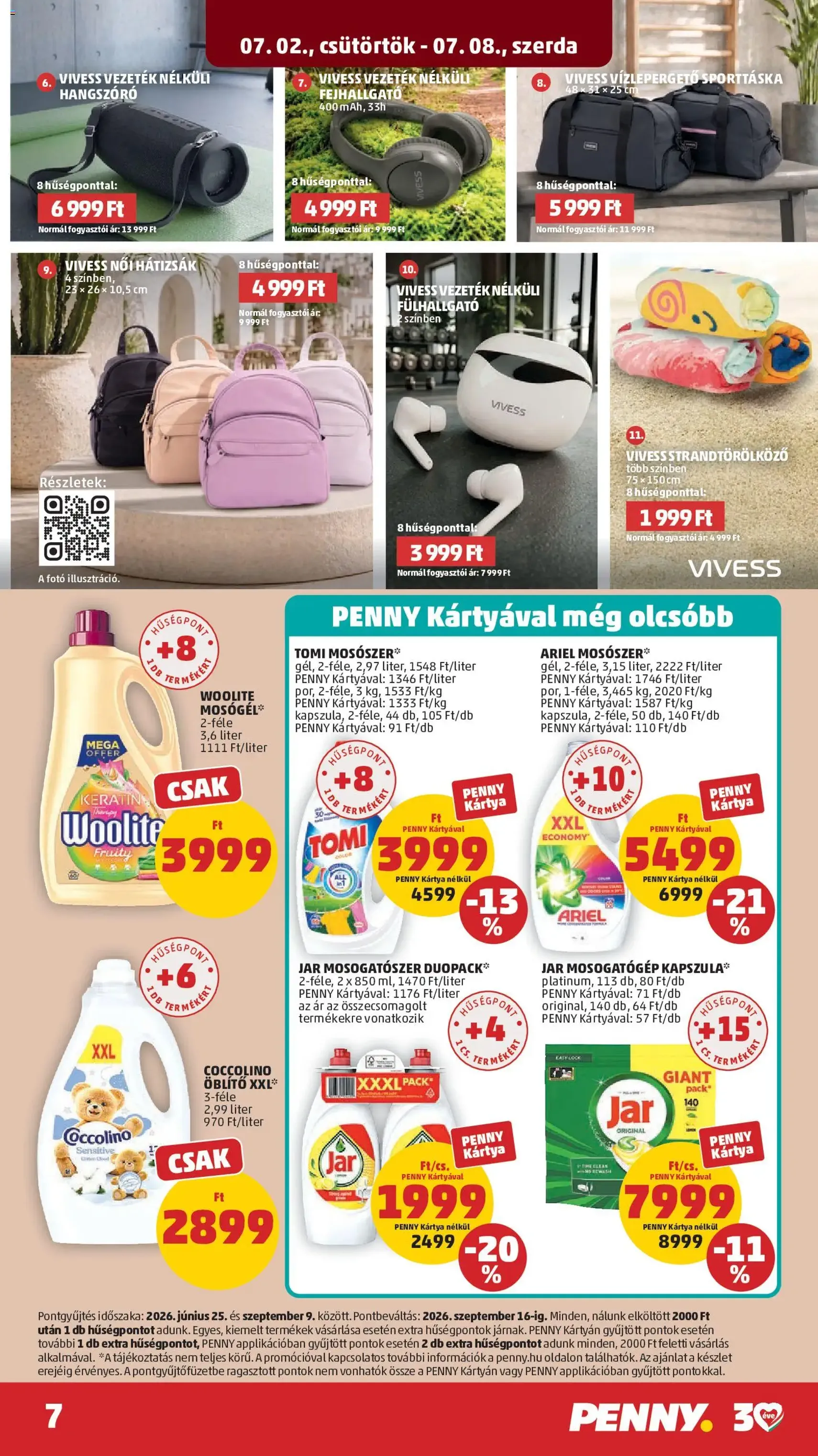PENNY akciós újság - 2026.07.02. érvényes szórólap 9 oldal 46 oldalból