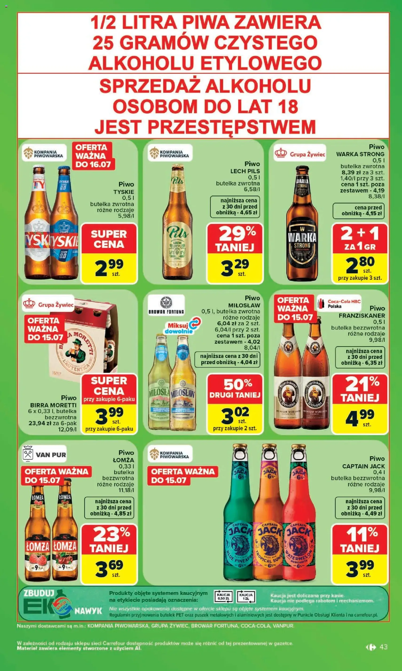 Carrefour gazetka - ważny gazetka od 13.07.2026 strona 45 z 58