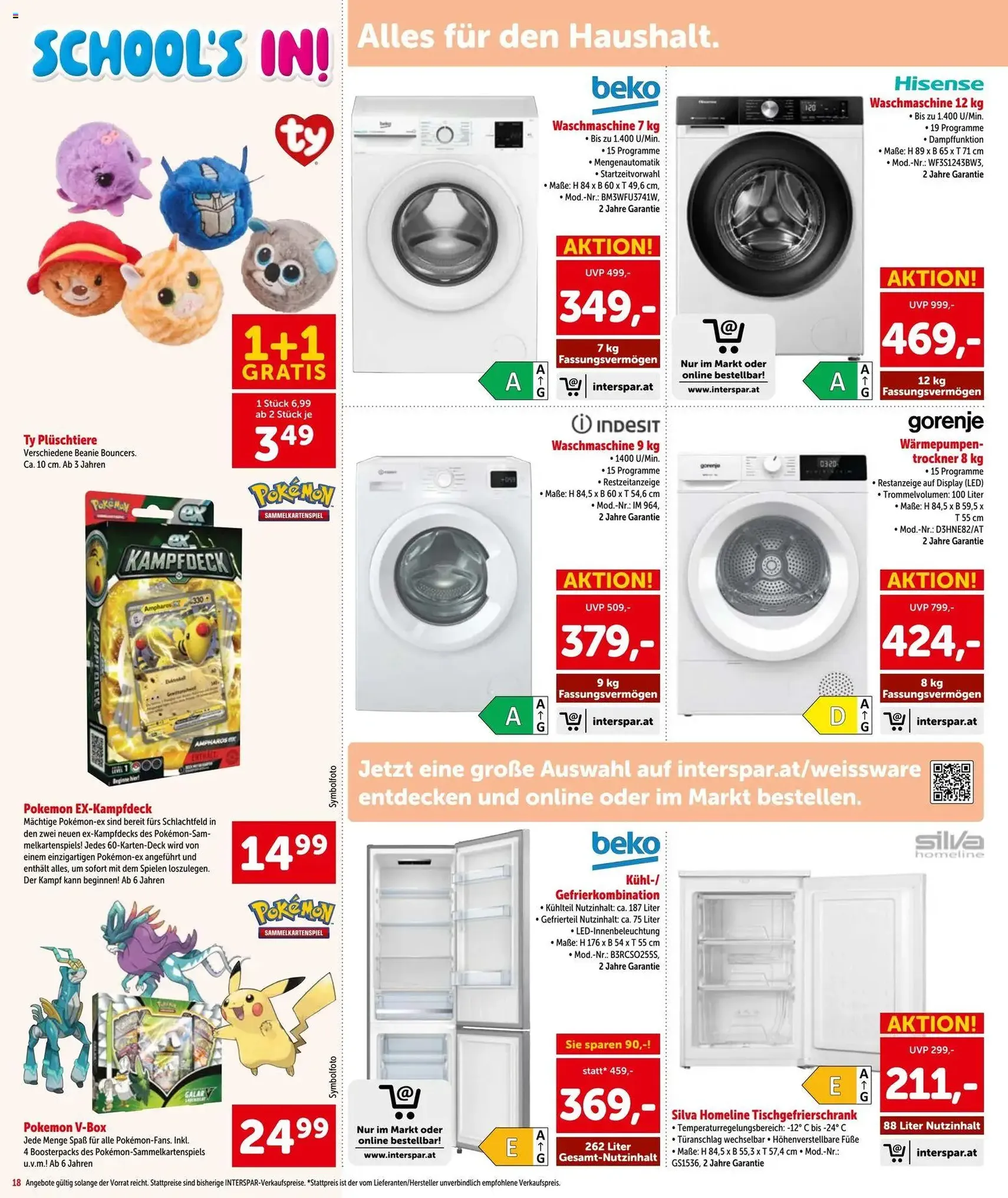 Interspar - Flugblatt - Gültiger Prospekt ab 27.08.2026, Seite 18 von insgesamt 20