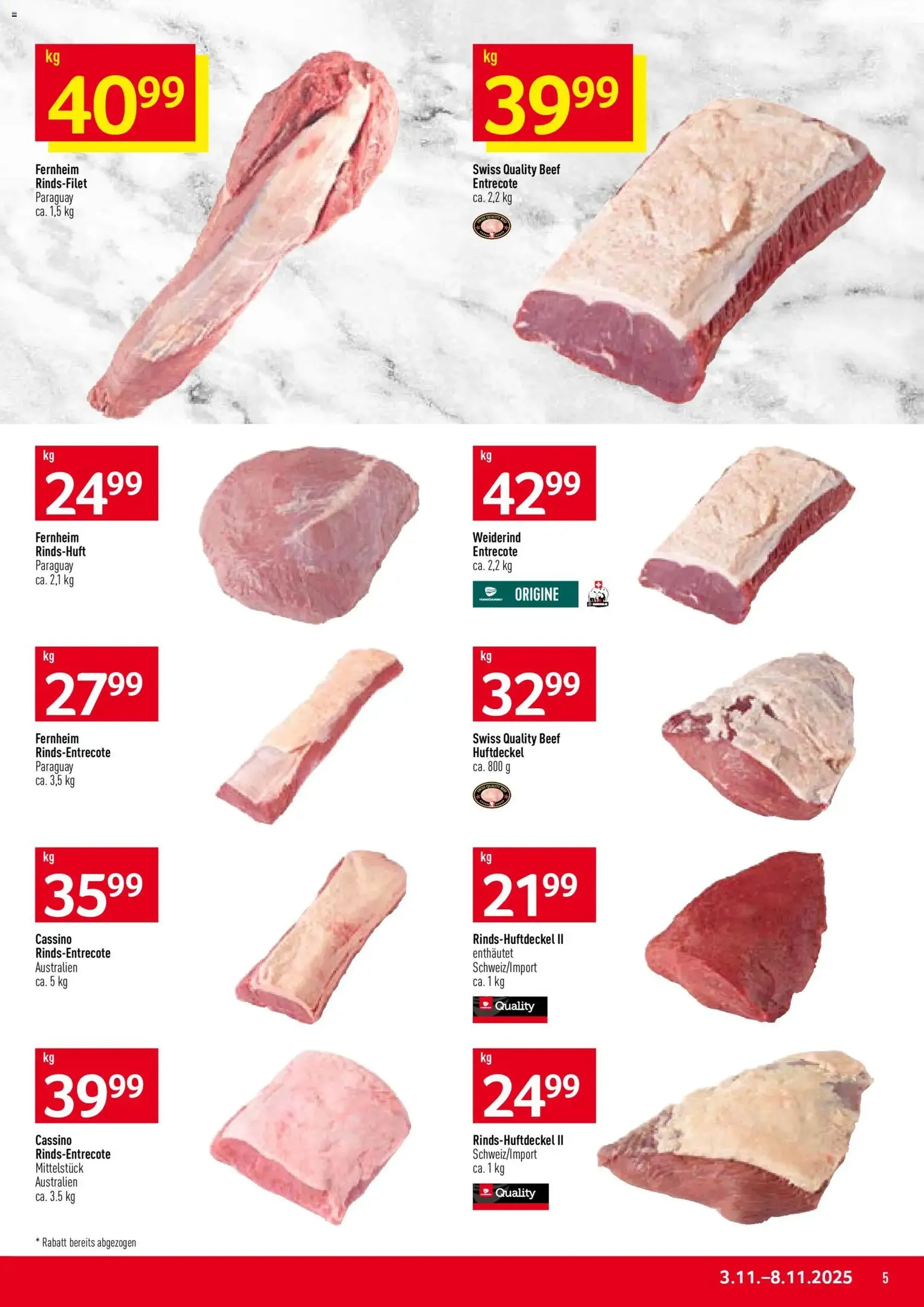 Prodega Aktionen - Gültiger Prospekt ab 03.11.2025, Seite 5 von insgesamt 40