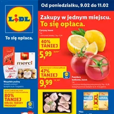 Lidl Gazetka - podgląd gazetki ważnej od 09.02.2026