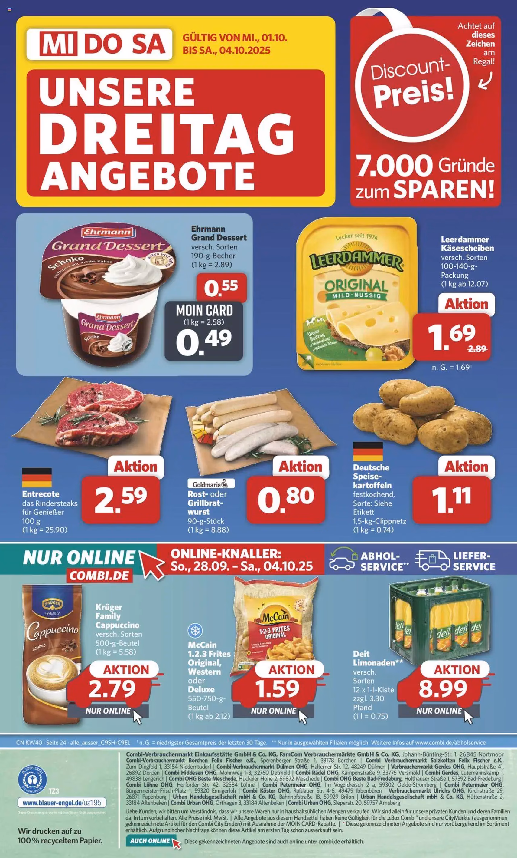 Combi Prospekt - Gültiger Prospekt ab 29.09.2025, Seite 31 von insgesamt 33