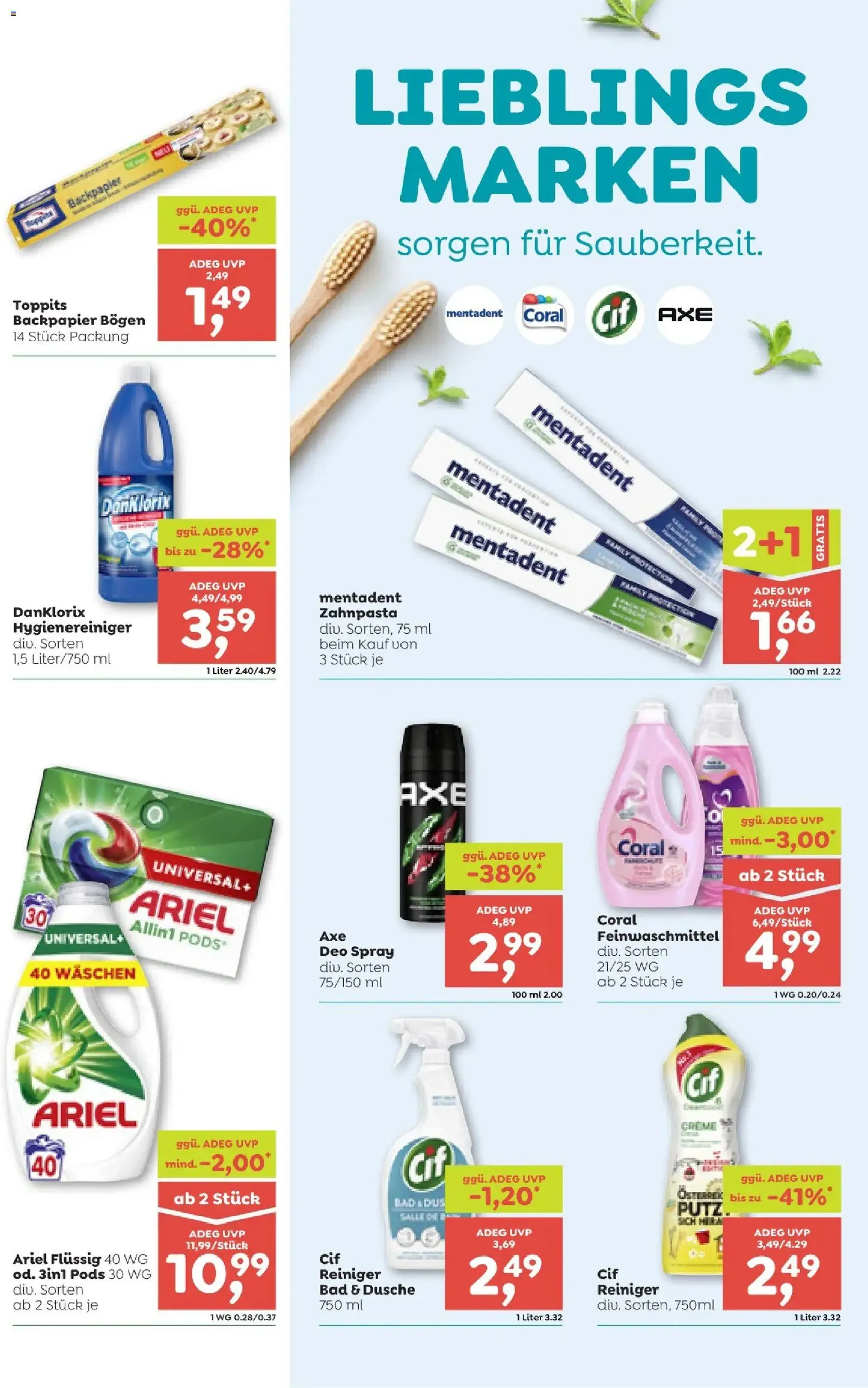 ADEG Flugblatt - Gültiger Prospekt ab 22.01.2026, Seite 15 von insgesamt 16