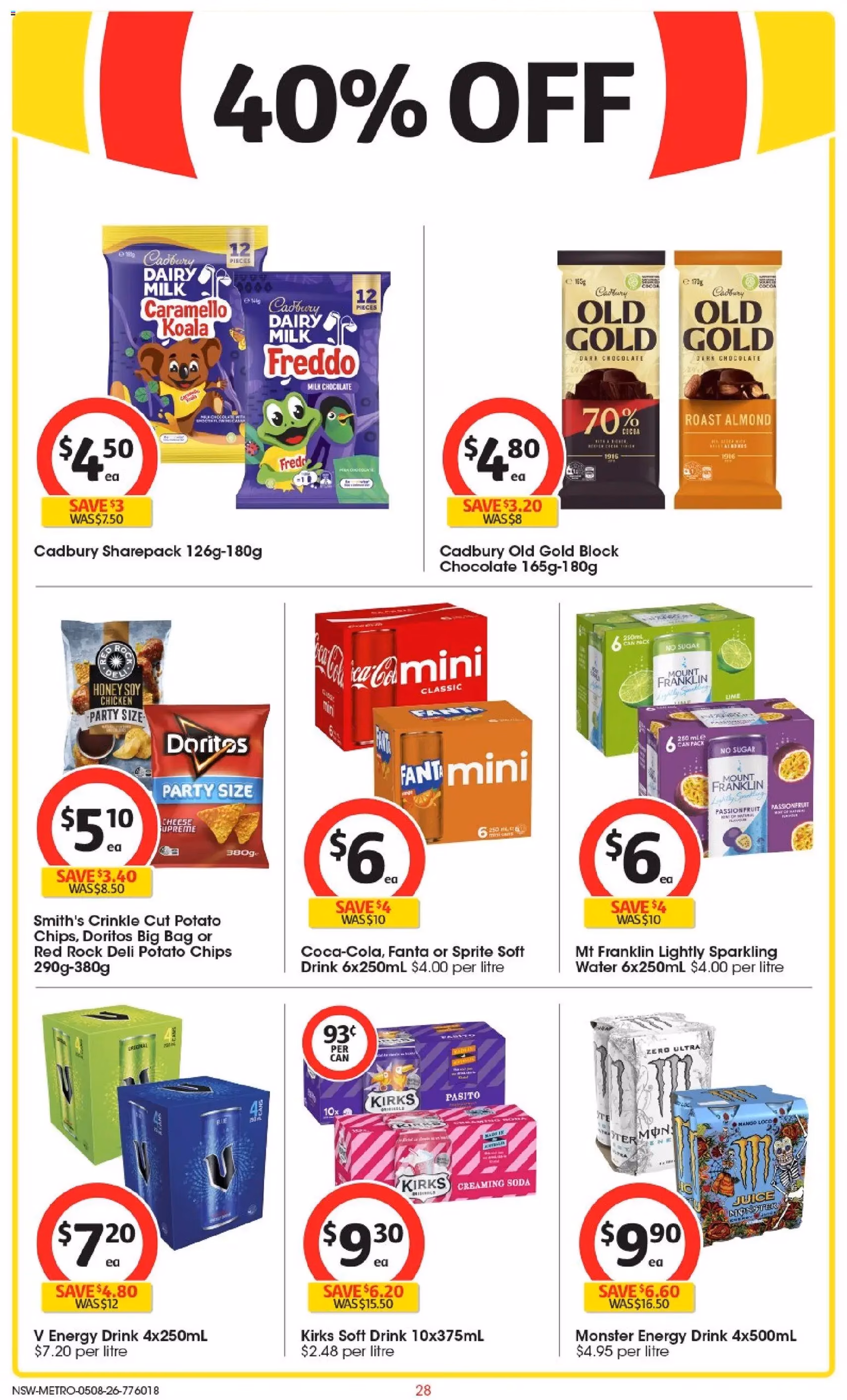 Coles catalogue - valid flyer from 04/08/2026, page 28 of 52
