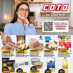 Vista previa del folleto Coto ofertas válido desde 18/08/2025