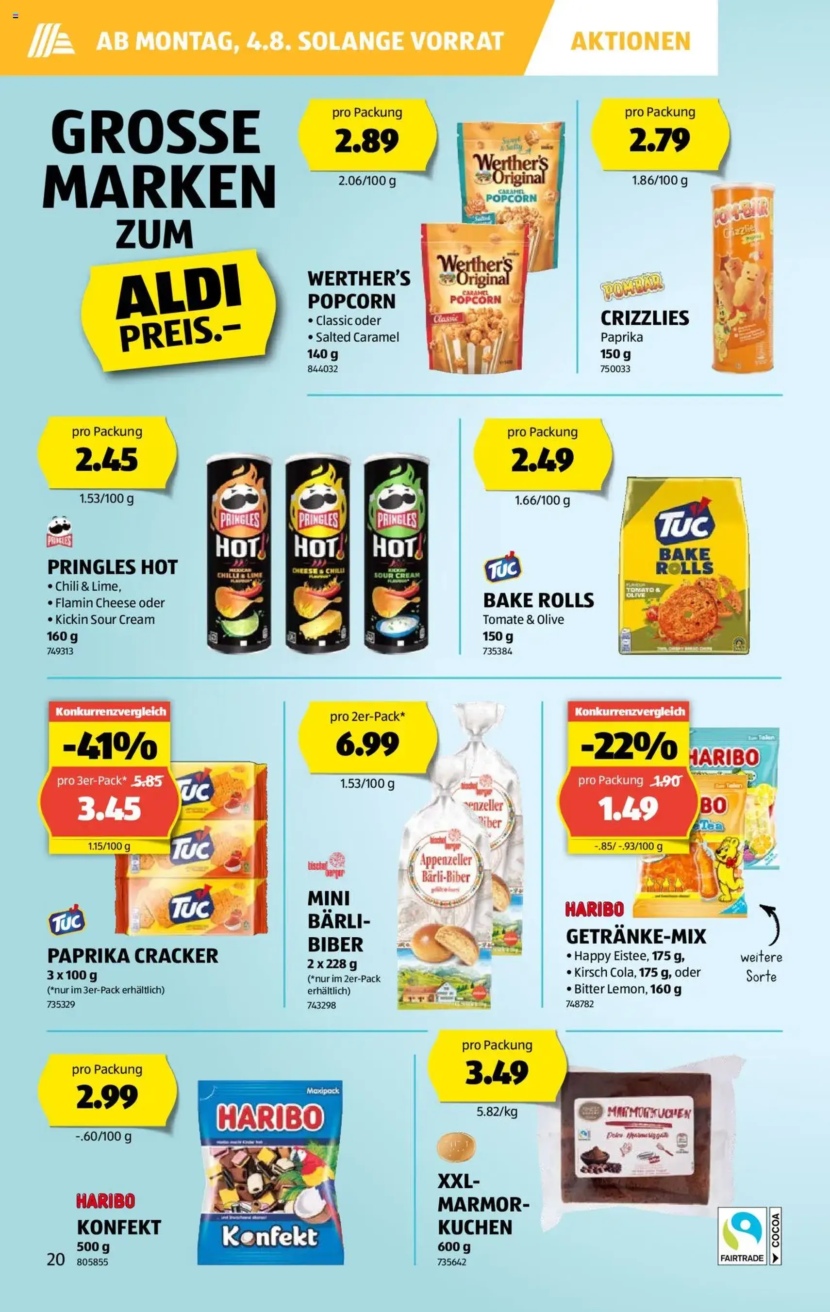 Aldi Aktionen - Gültiger Prospekt ab 31.07.2025, Seite 20 von insgesamt 35 Aldi Aktionen - Gültiger Prospekt ab 31.07.2025, Seite 20 von insgesamt 35
