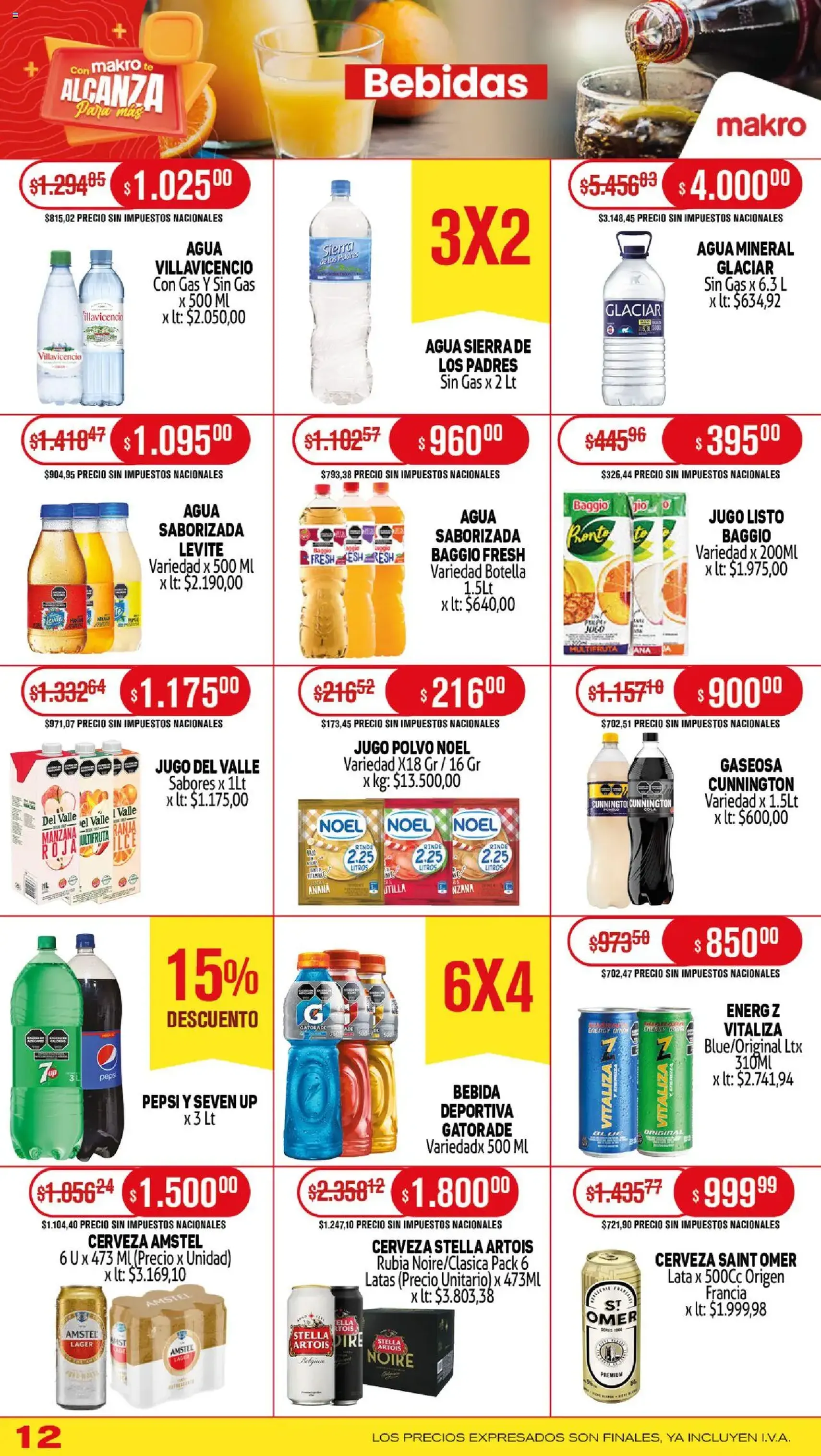 Makro ofertas - folleto válido desde 31/07/2025 página 12 de 19 Makro ofertas - folleto válido desde 31/07/2025 página 12 de 19