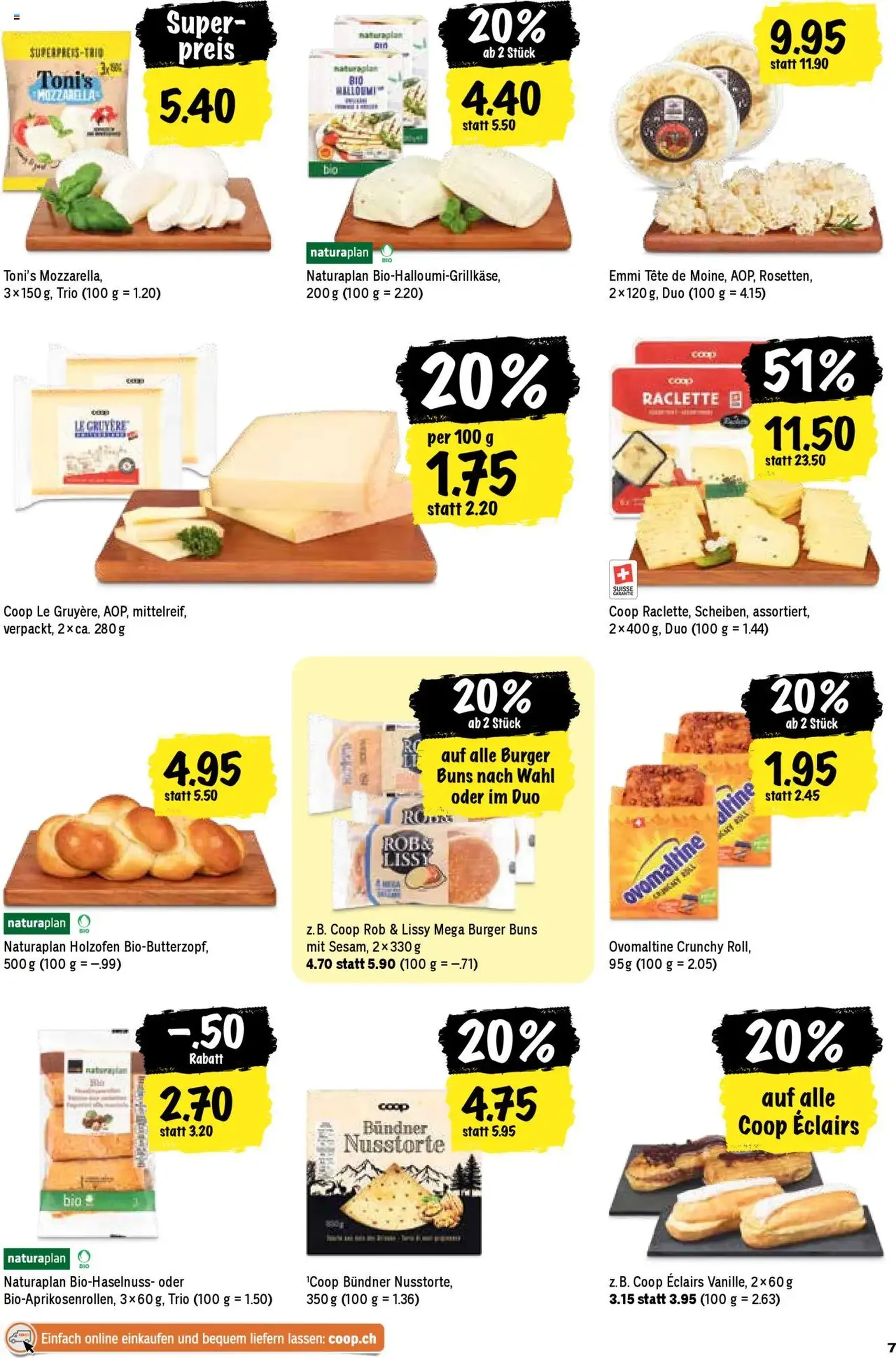 Coop Aktionen - Gültiger Prospekt ab 31.07.2025, Seite 7 von insgesamt 24 Coop Aktionen - Gültiger Prospekt ab 31.07.2025, Seite 7 von insgesamt 24