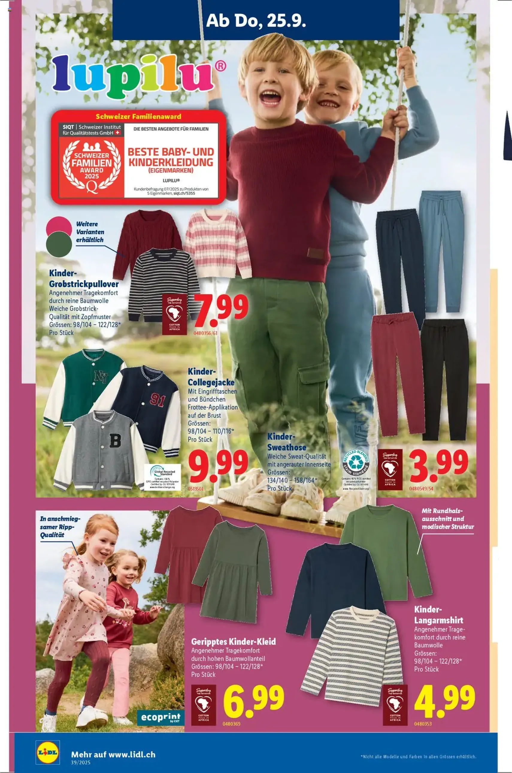 Lidl Aktionen - Gültiger Prospekt ab 25.09.2025, Seite 16 von insgesamt 32