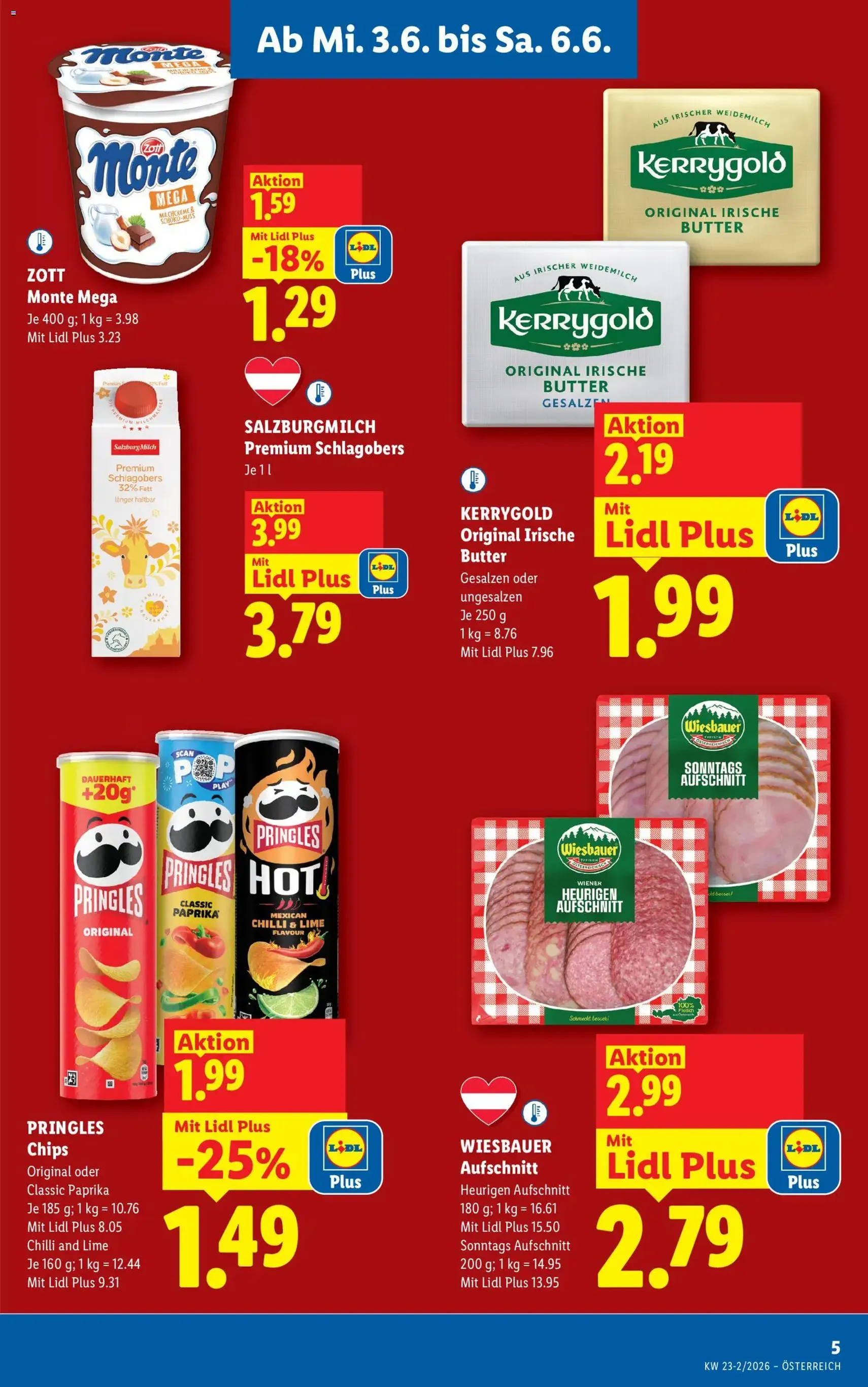 Lidl - Flugblatt - Gültiger Prospekt ab 03.06.2026, Seite 5 von insgesamt 55